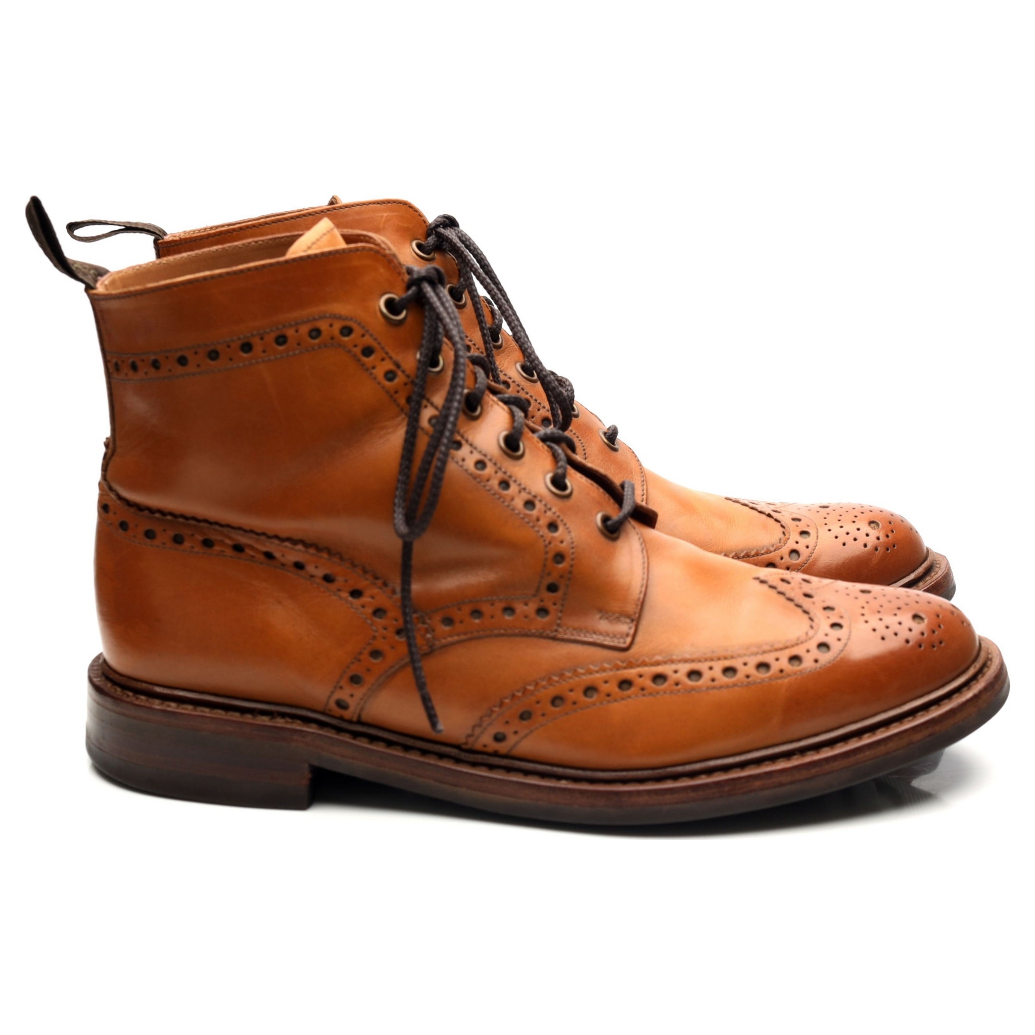 Loake 1880 Bedale boots cuir marron UK 8 G