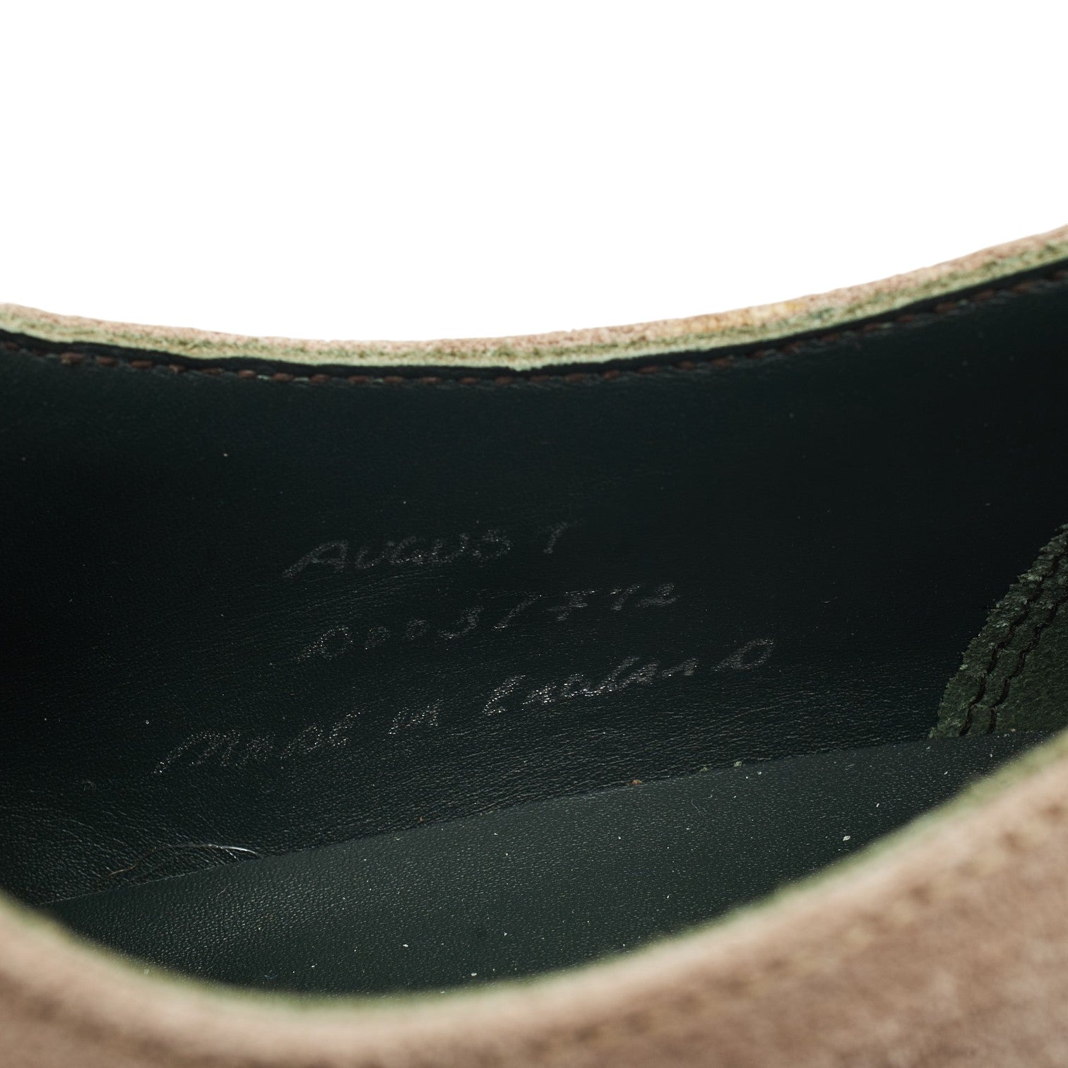 Aimé Leon Dore August derby daim beige UK 7.5