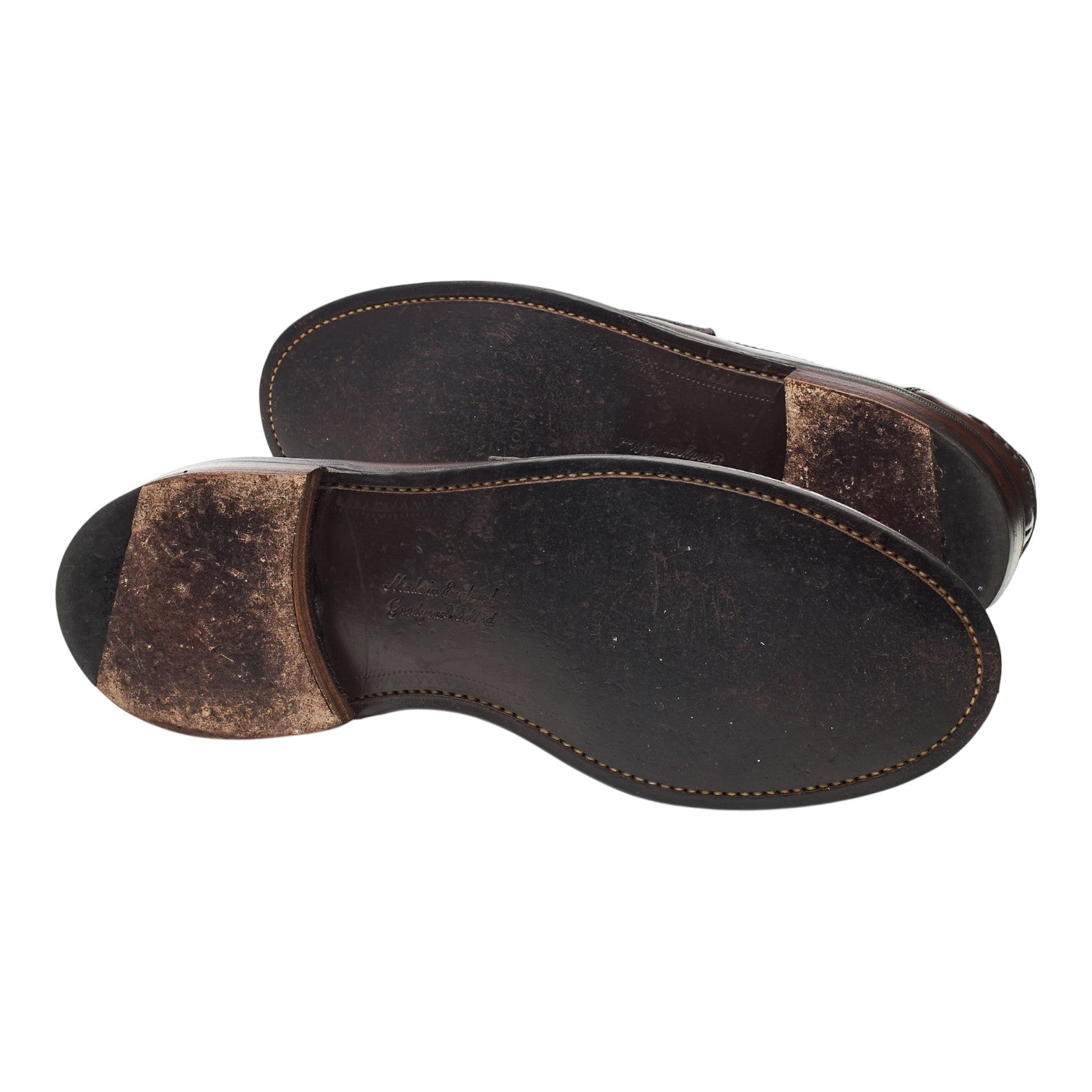 Cheaney Dorking mocassins homme bout fendu marron UK 8.5