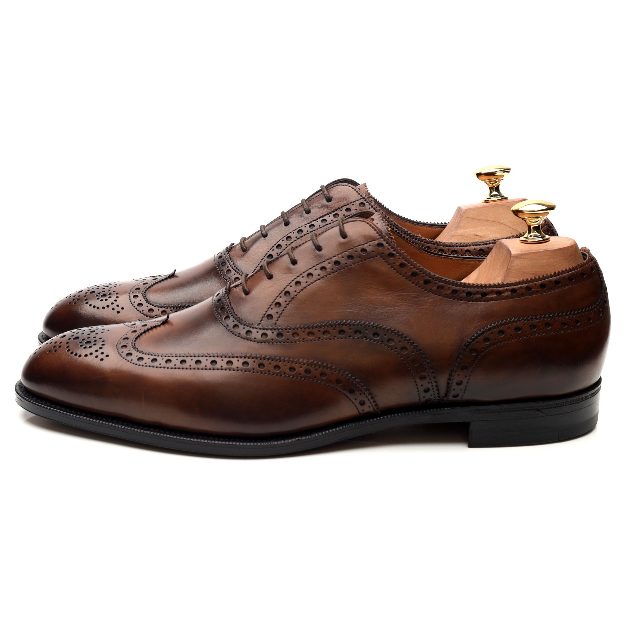 Edward Green Malvern Oxfords cuir marron pointure 11 UK