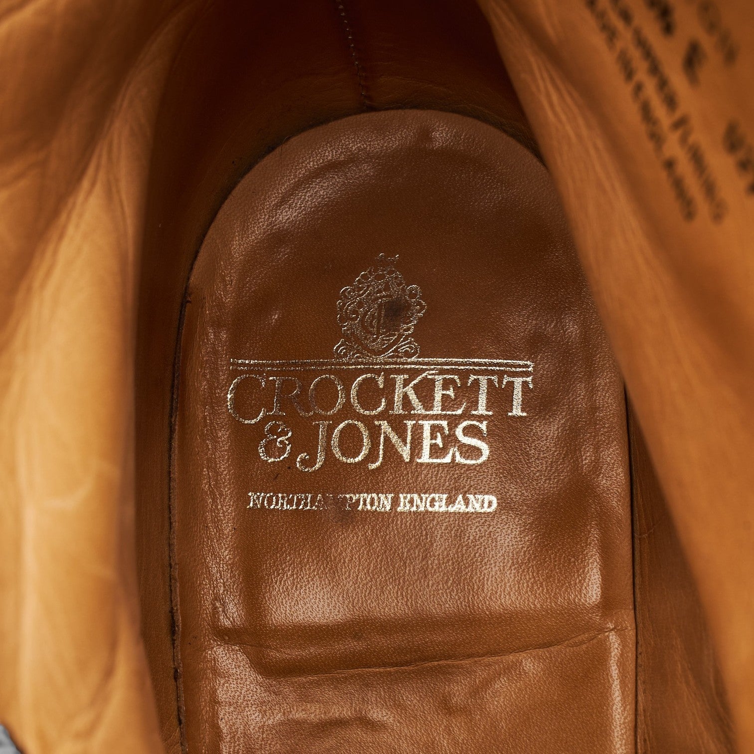Crockett & Jones Coniston boots cuir grainé 42,5