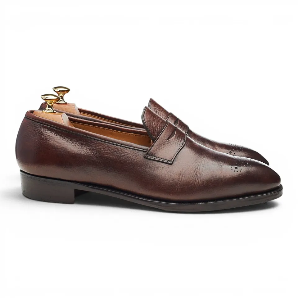 Gaziano & Girling Crompton mocassin marron UK 9.5