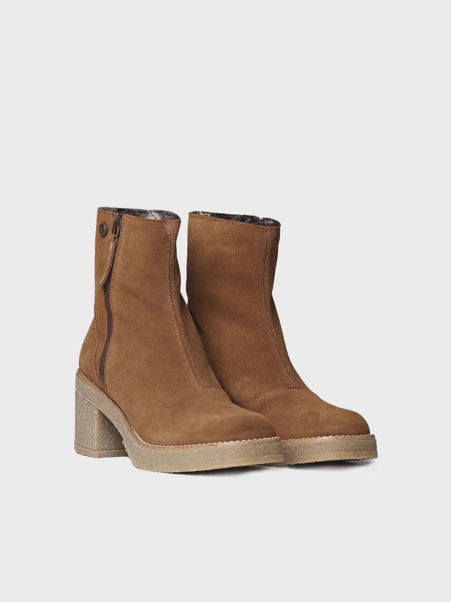 Toni Pons Peru-SY bottine talon large camel