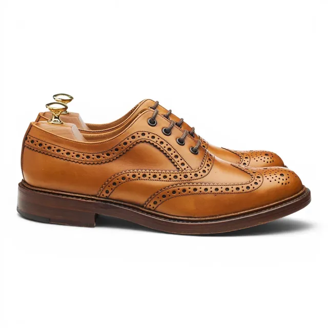 Loake 1880 Ashby derbies cuir marron pointure UK 8