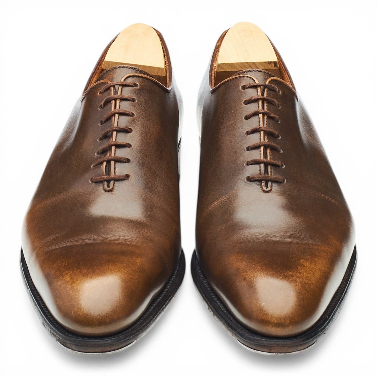 J.M. Weston 402 Flore oxford cuir marron UK 7