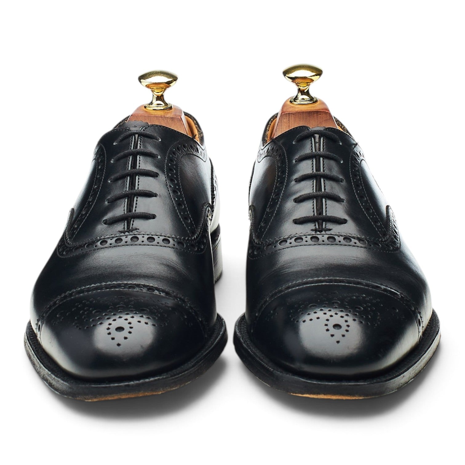 Church’s Diplomat Oxford cuir noir UK 7 brogue