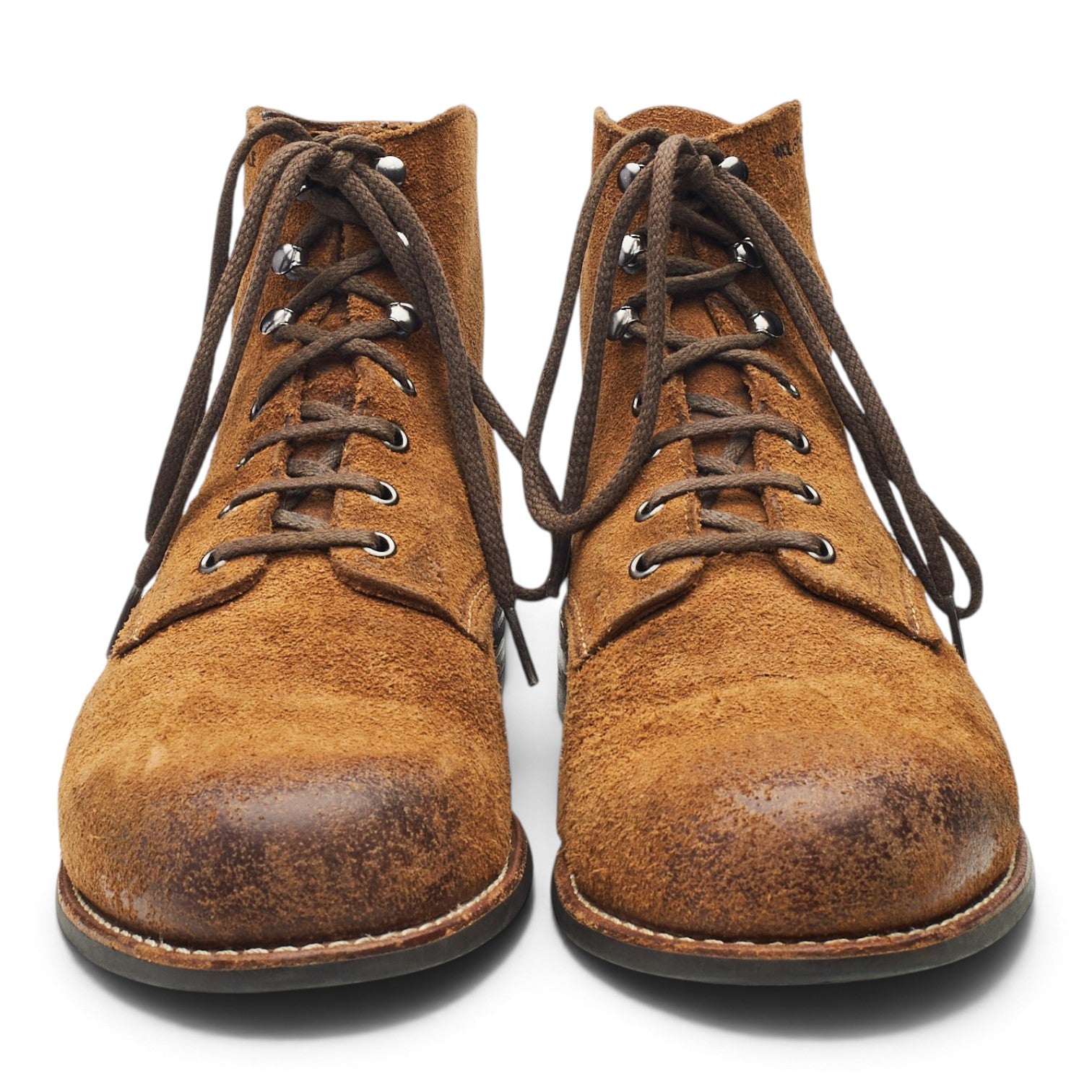 Wolverine 1000 Mile boots cuir suède marron UK 10