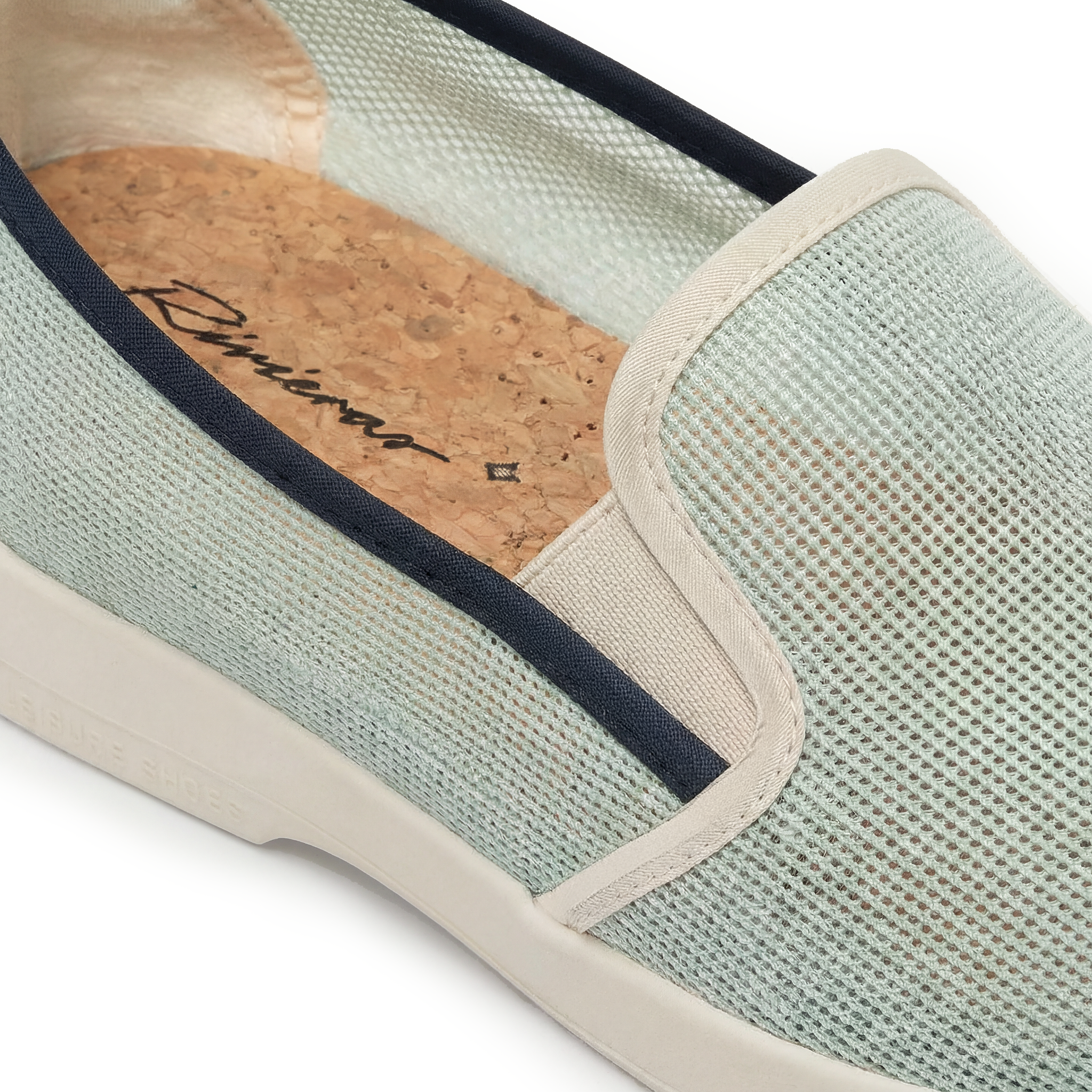 Rivieras Classic Enfant Recif espadrilles vert d'eau mesh
