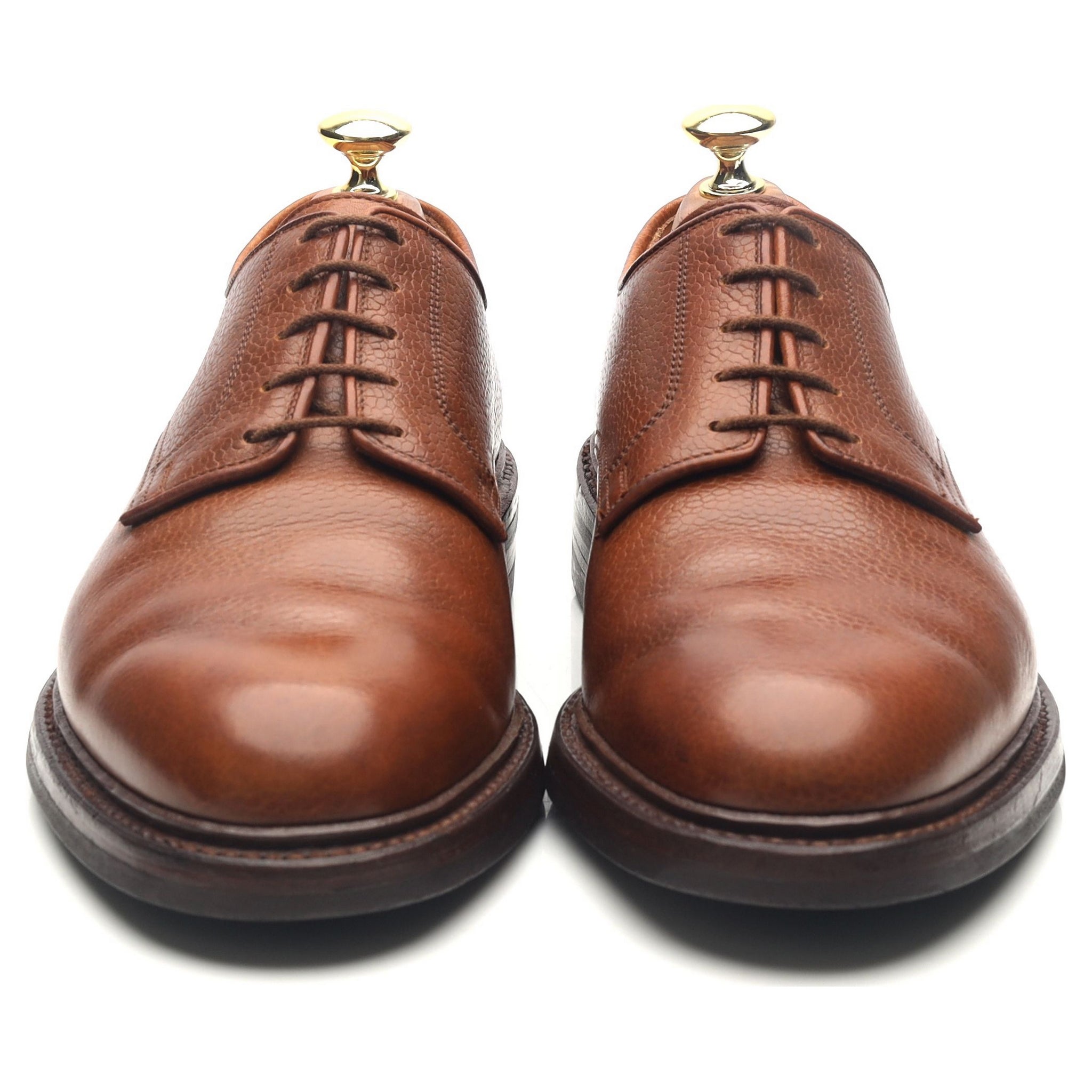 Crockett & Jones Grasmere derby cuir marron UK 7