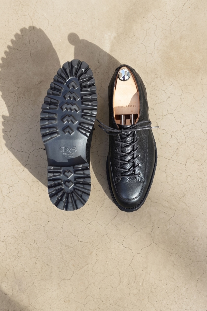 Malfroid Explorer II Low derby cuir grainé