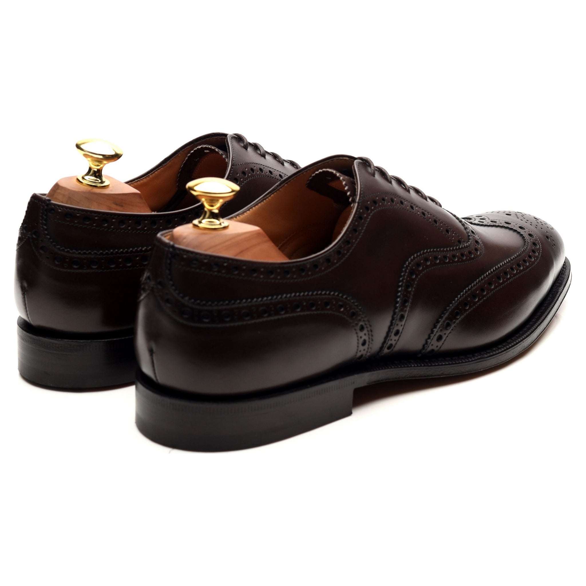 Church's Chetwynd brogues cuir marron foncé 8 G