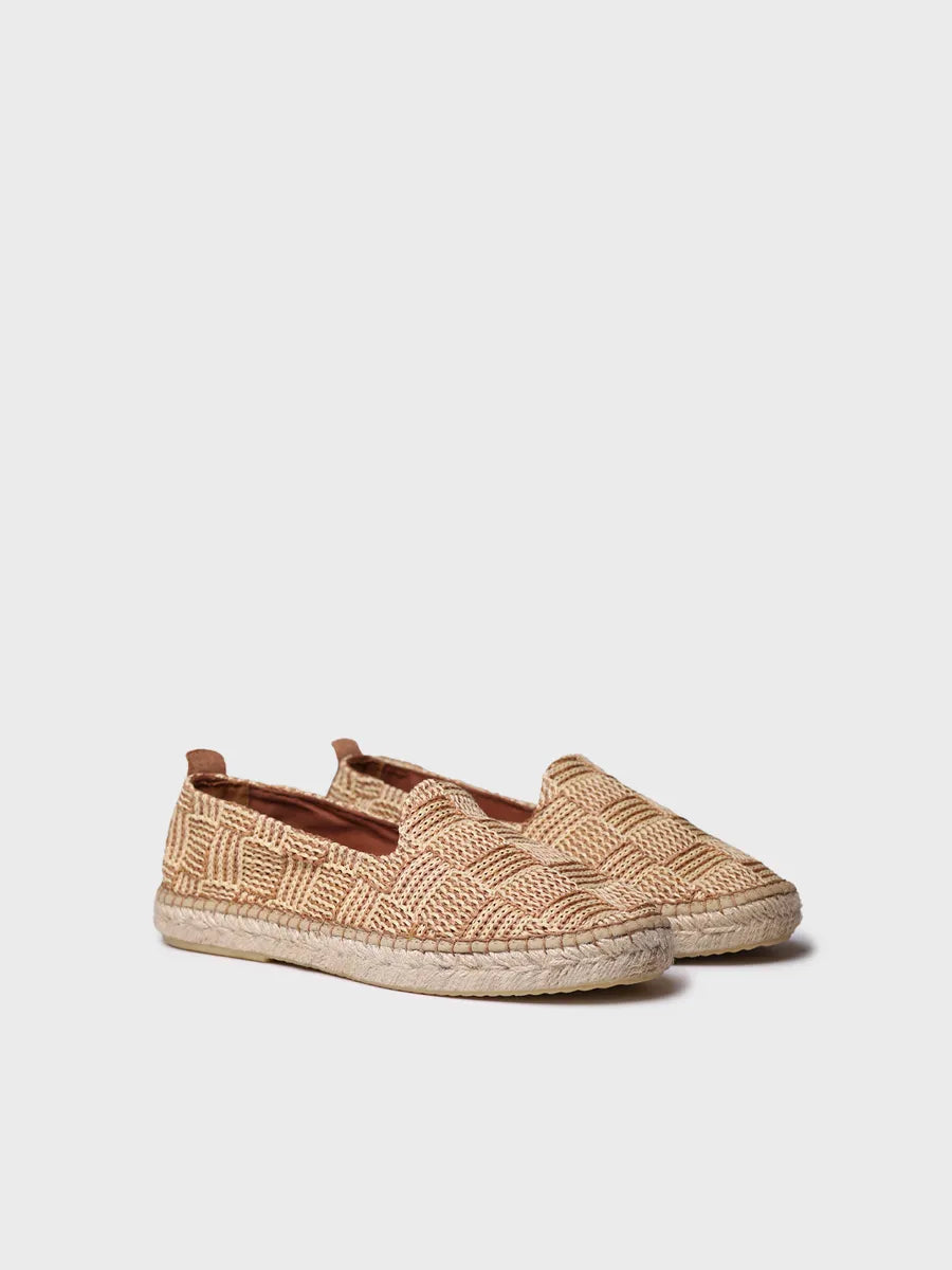 Toni Pons Darwin espadrille homme raphia fermée