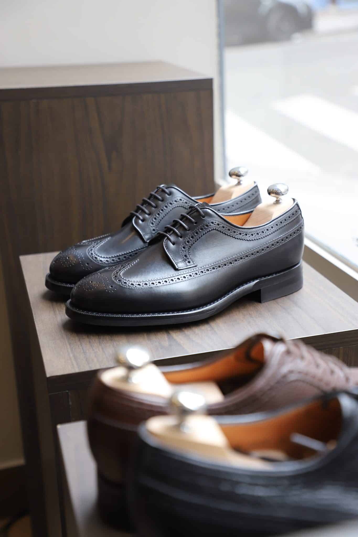 Malfroid Brogue-Master derby cuir box calf