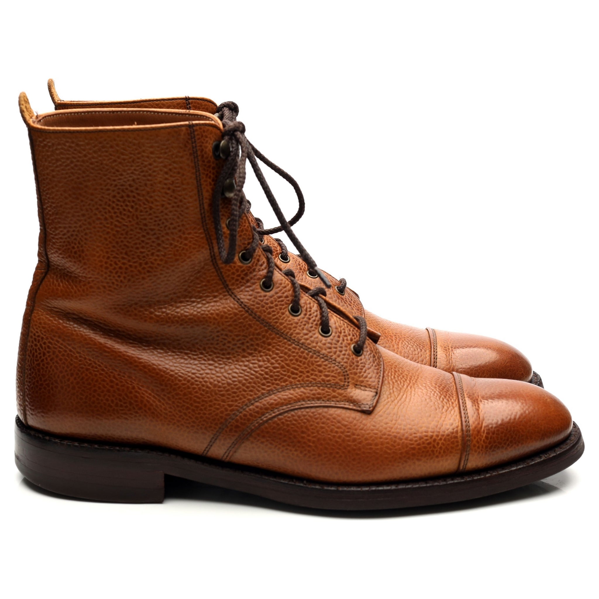 Cheaney Elliot boots homme cuir marron clair UK 8