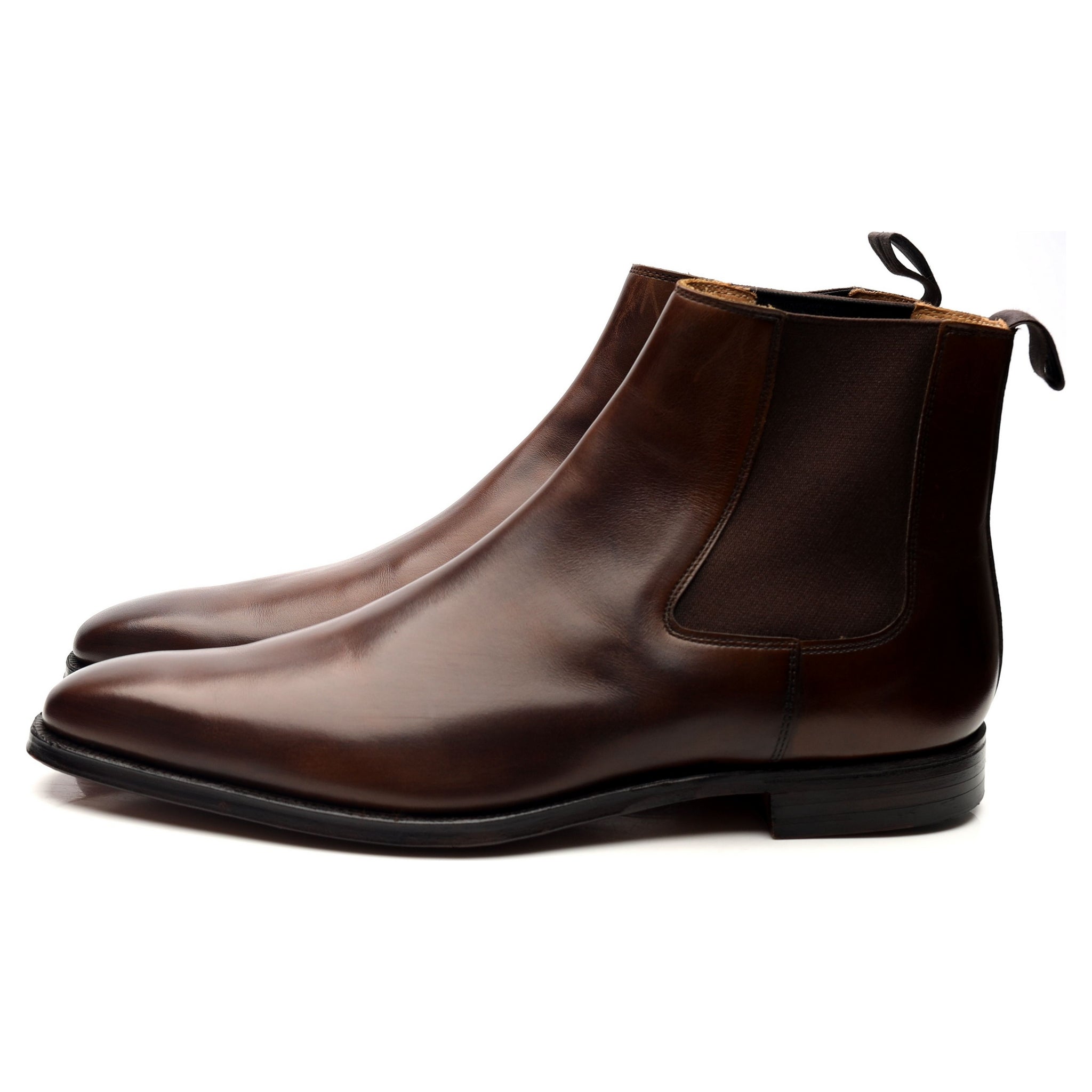 Crockett & Jones Lingfield boots chelsea marron UK 9