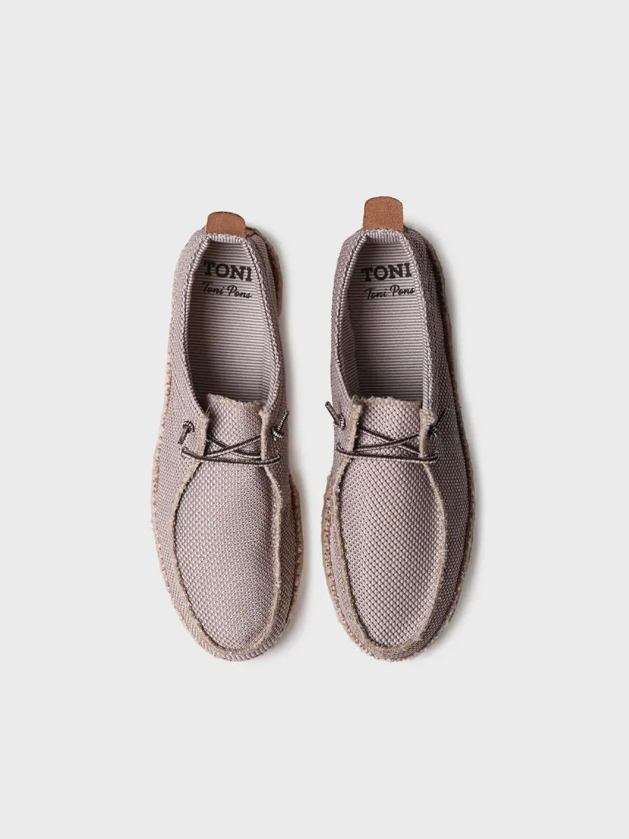 Toni Pons Oscar espadrille homme maille à lacets