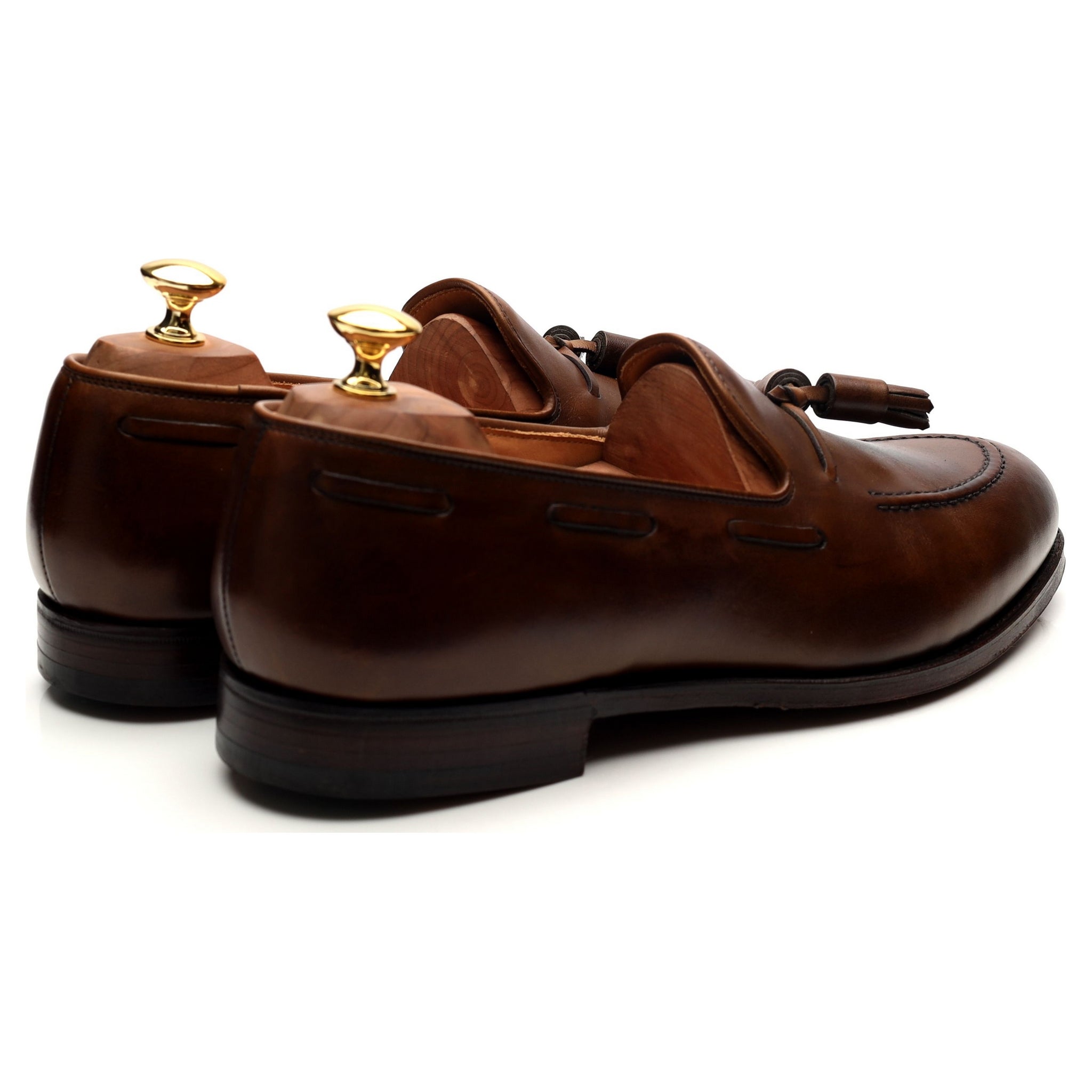 Crockett & Jones Cavendish 2 mocassin cuir marron 9.5 glands