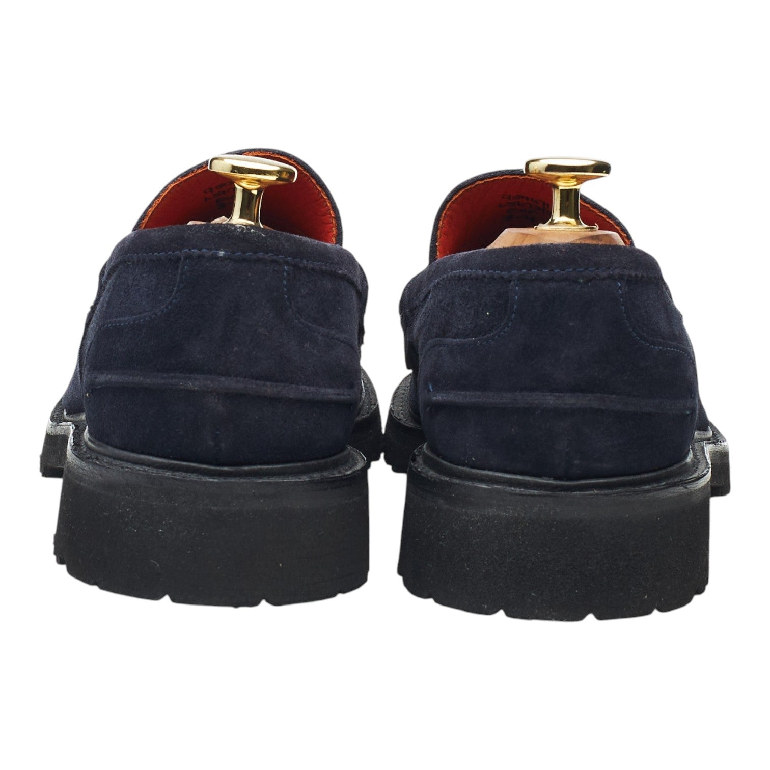 Trickers Eva mocassins daim bleu marine UK 3