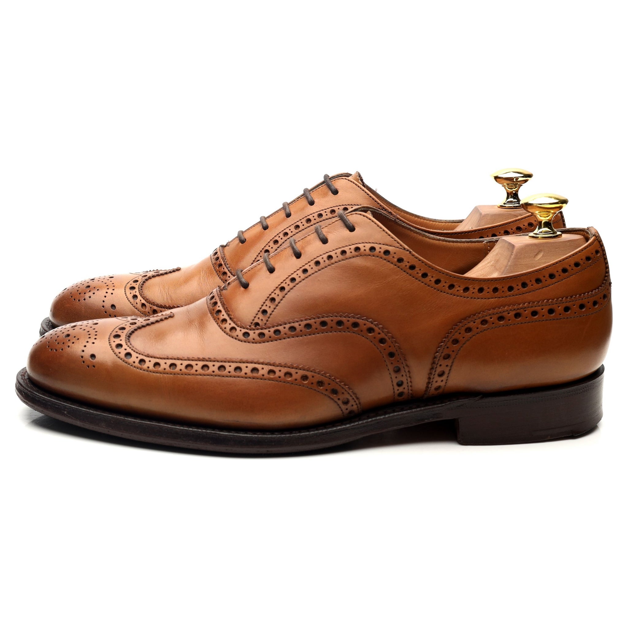 Church's Chetwynd Oxford cuir marron pointure UK 8