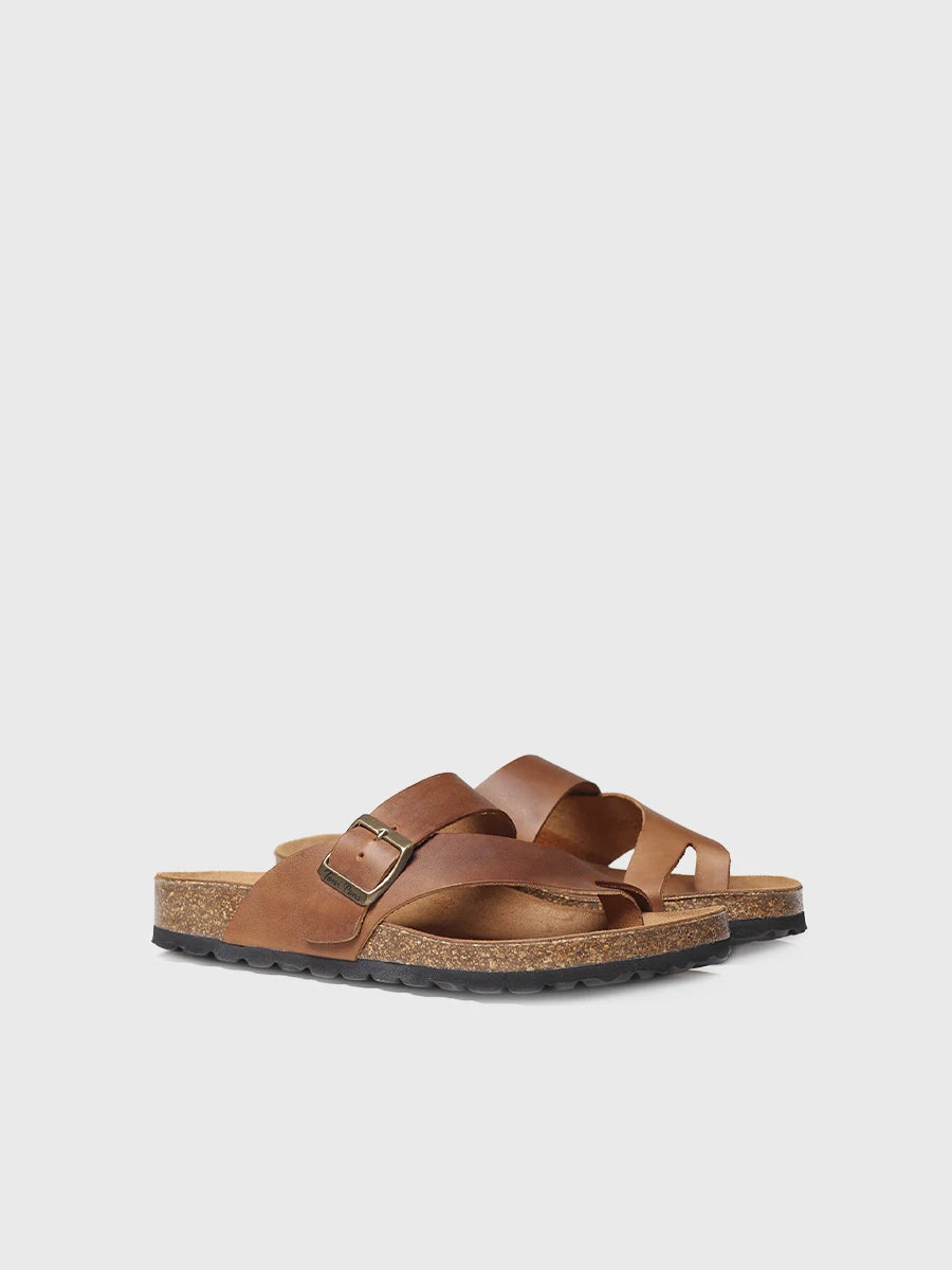 TONI PONS Gaia-Pe sandales cuir blanc boucle