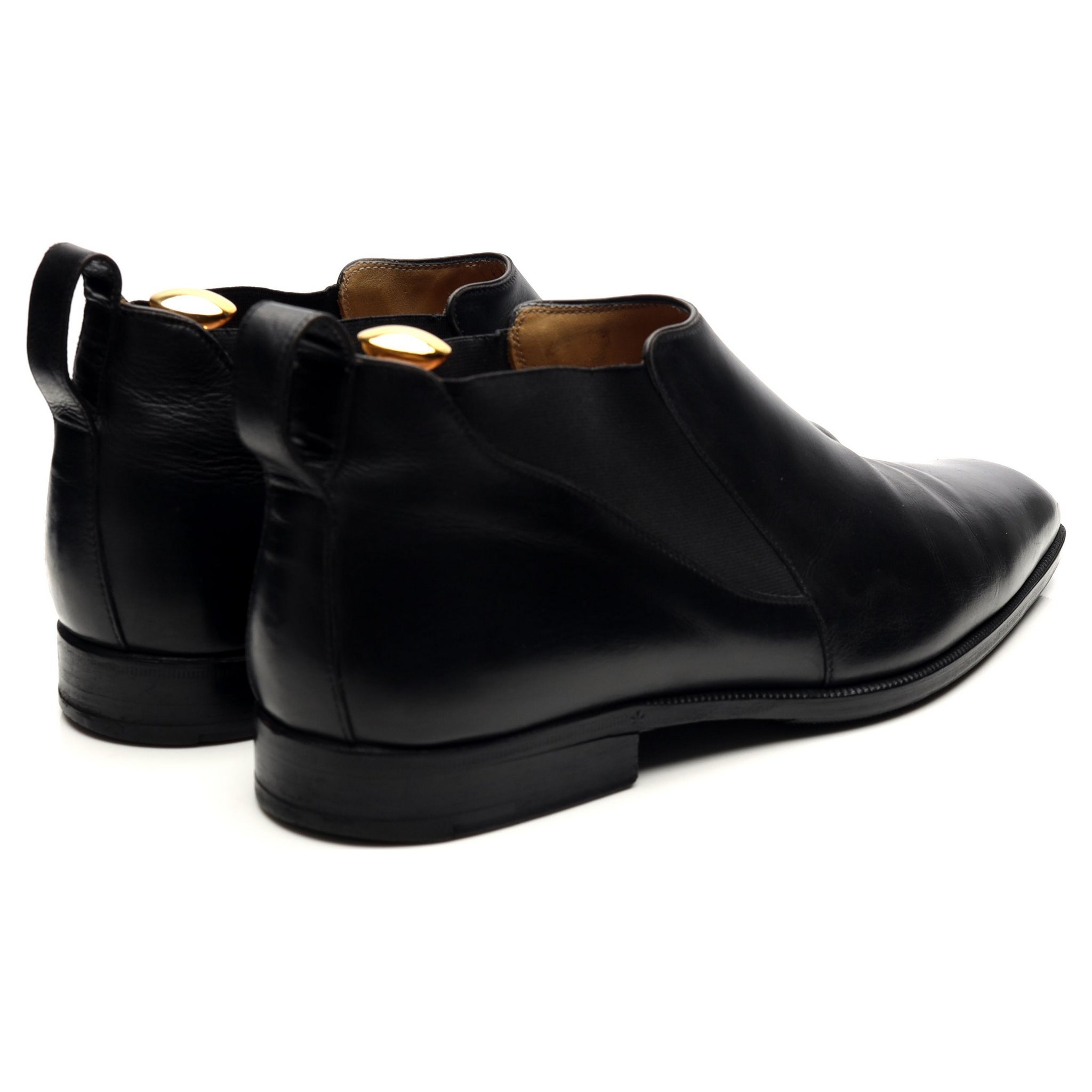 Berluti bottines chelsea cuir noir UK 9.5