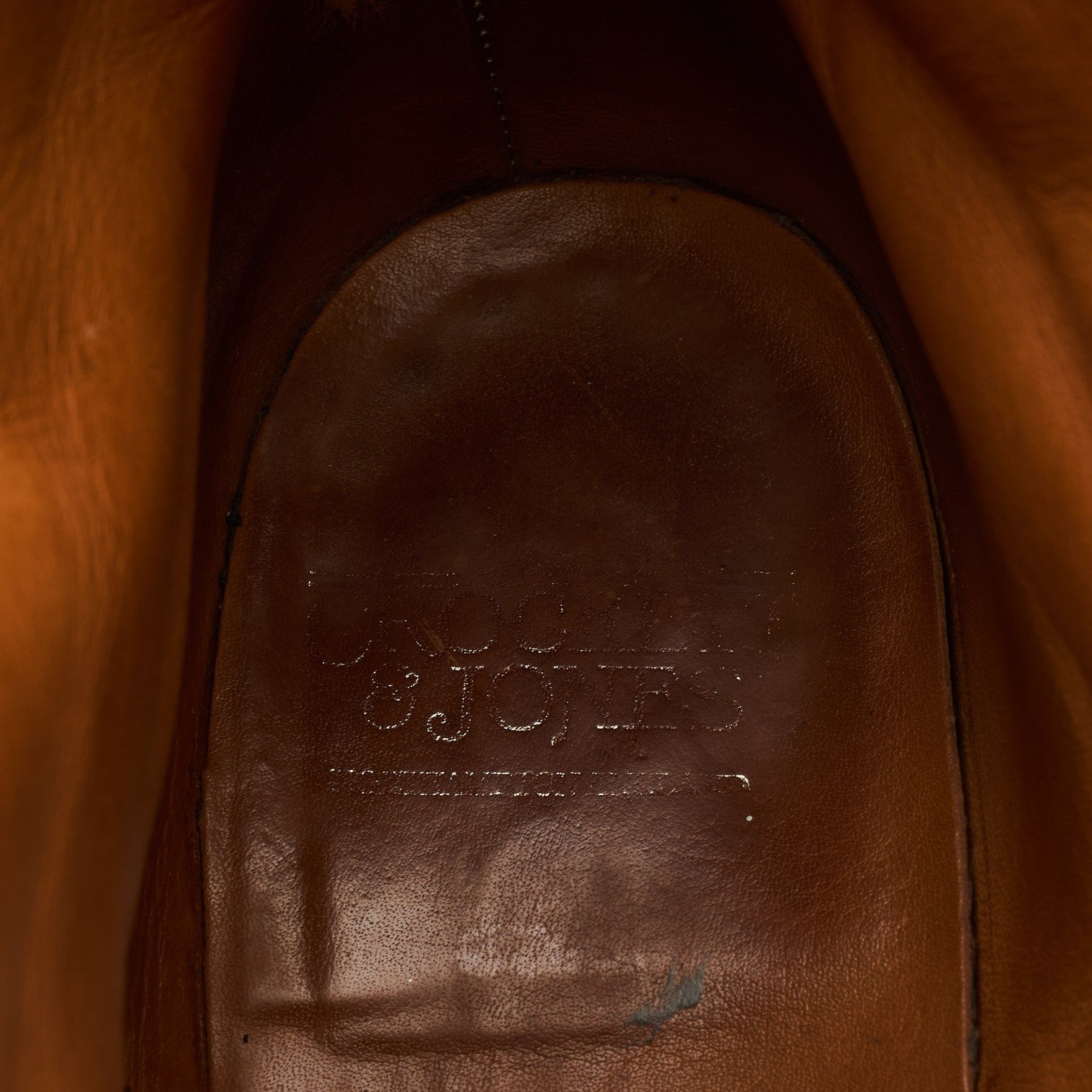 Crockett & Jones Coniston bottines cuir grain marron 9.5