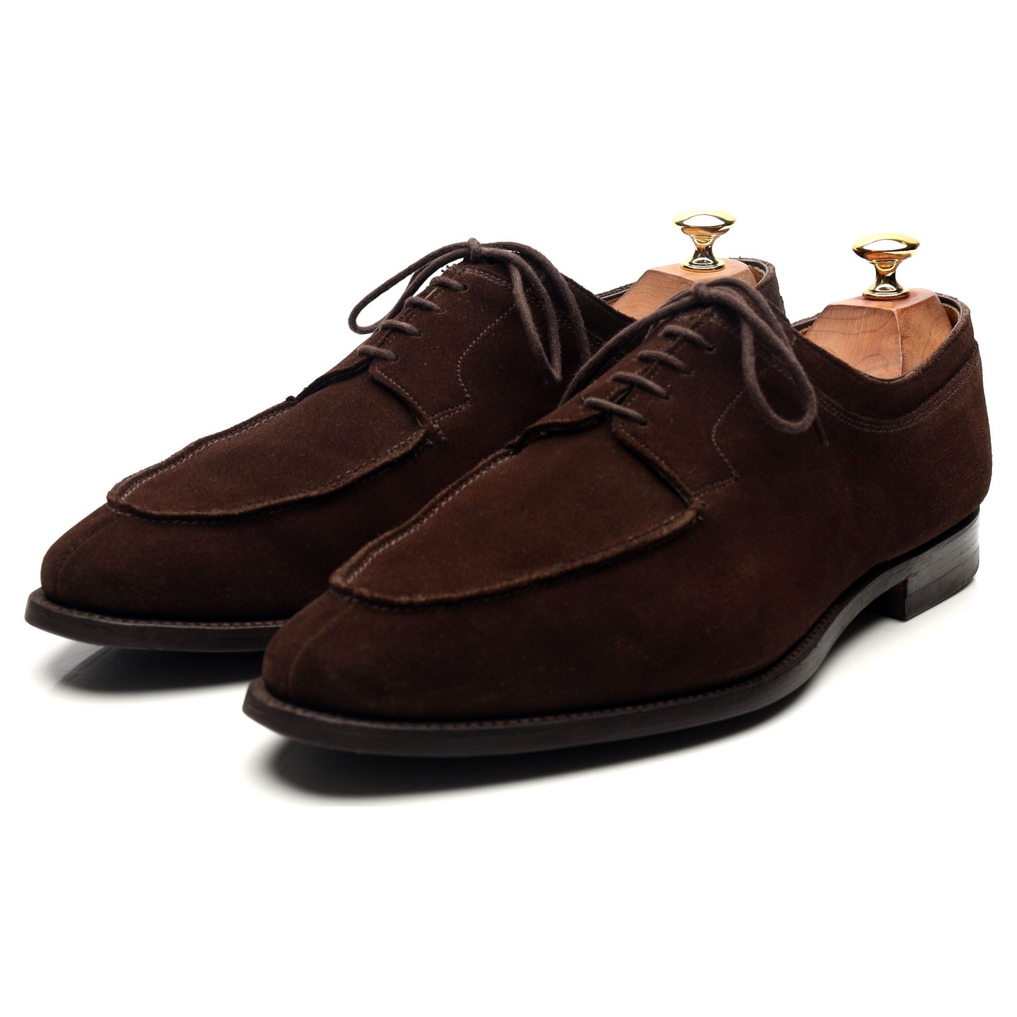 Crockett & Jones Hardwick derbies suède marron pointure 9,5 golf