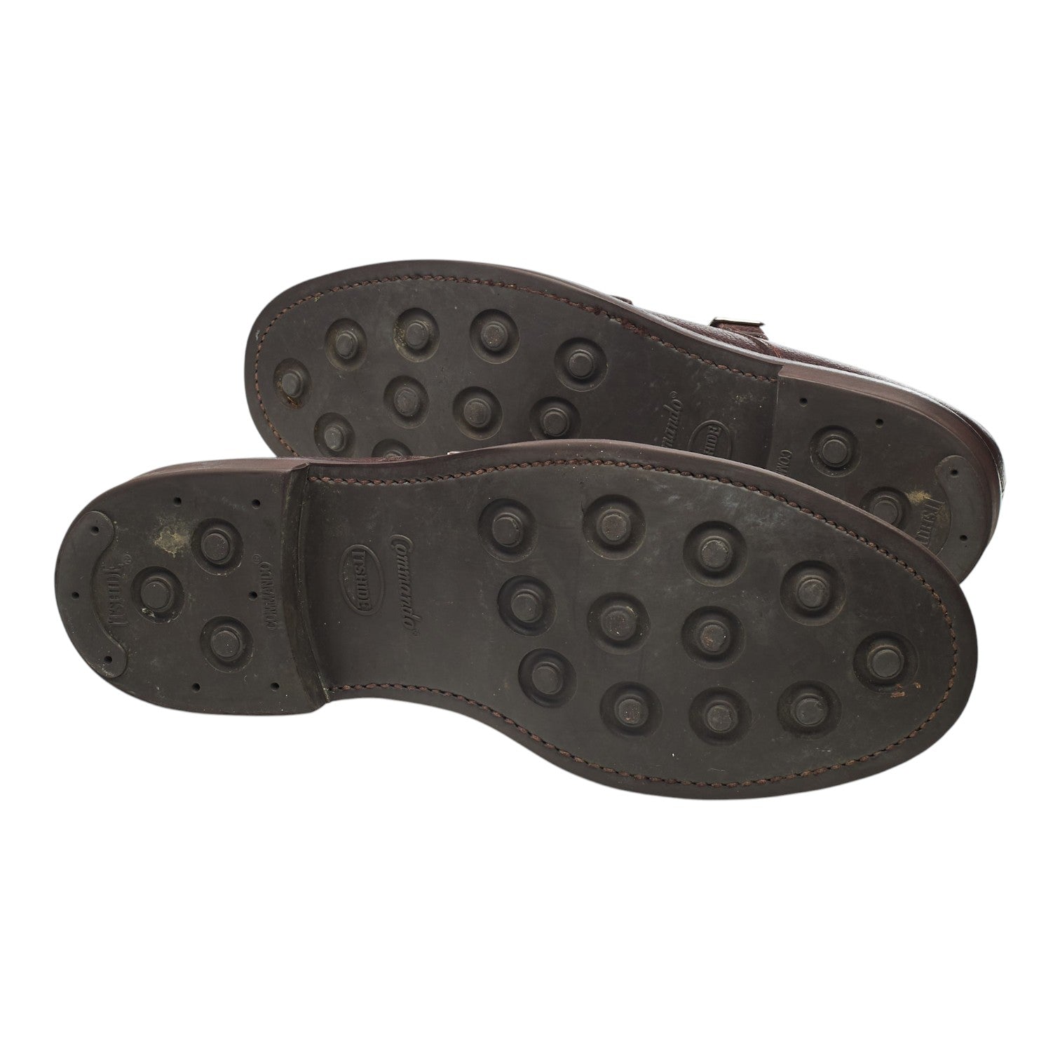 Sanders Dylan monk cuir marron pointure UK 10