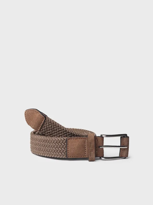 Toni Pons Eric ceinture homme tressée élastique