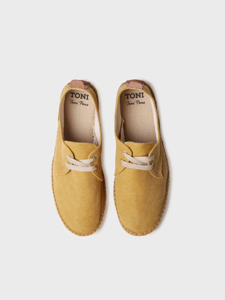Toni Pons Dixon espadrille homme toile à lacets