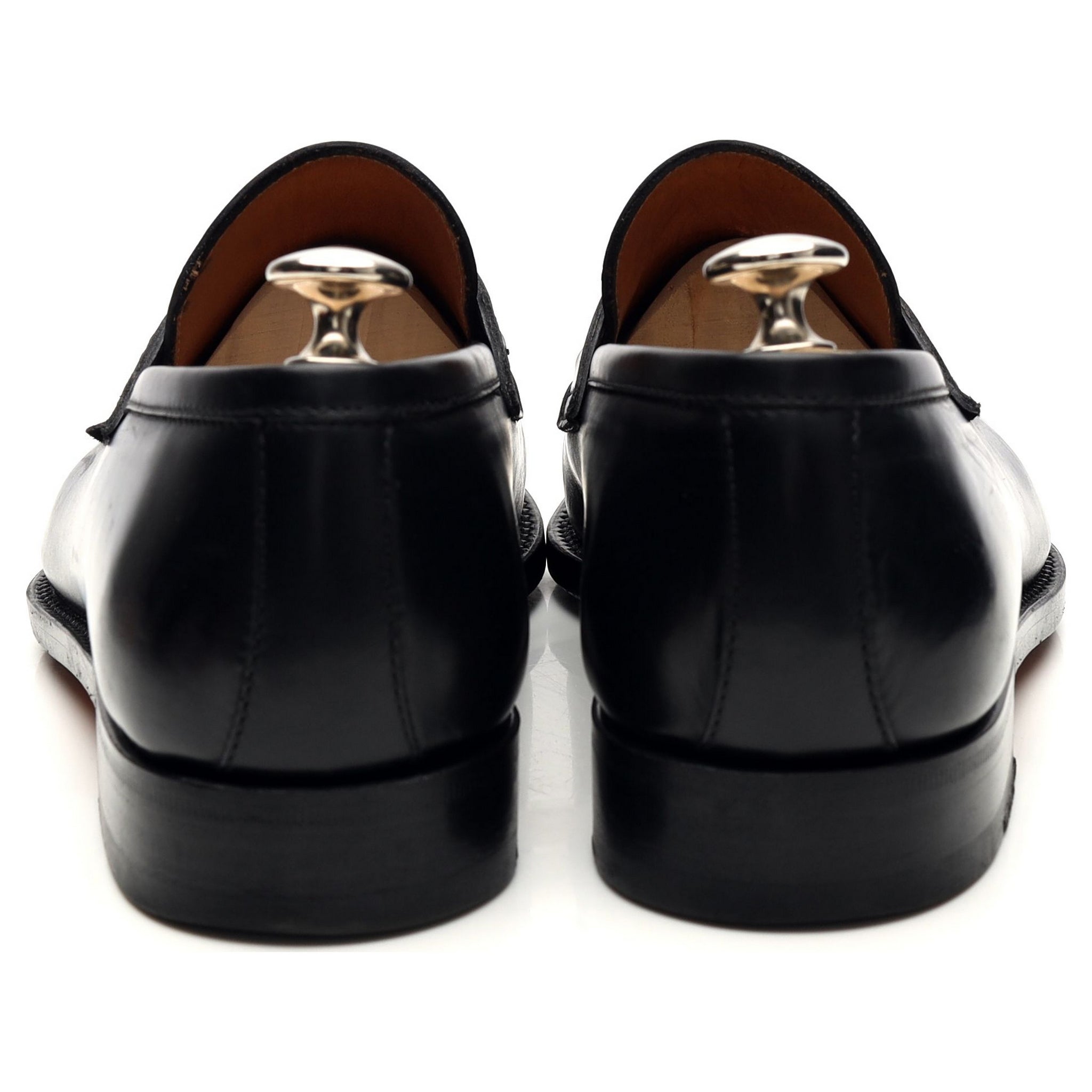 Bontoni Principe mocassins cuir noir UK 7,5