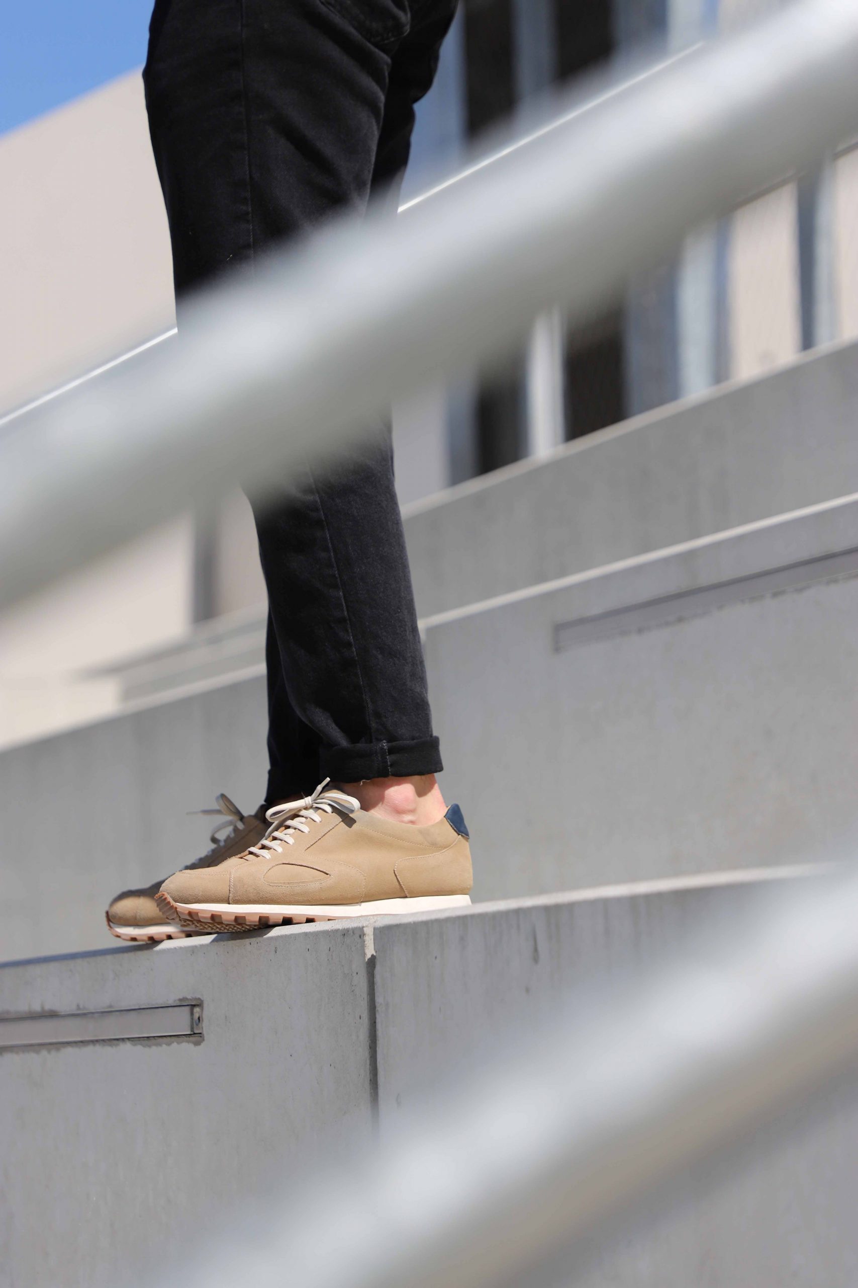 Malfroid n°310 sneakers cuir semelle caoutchouc confort large