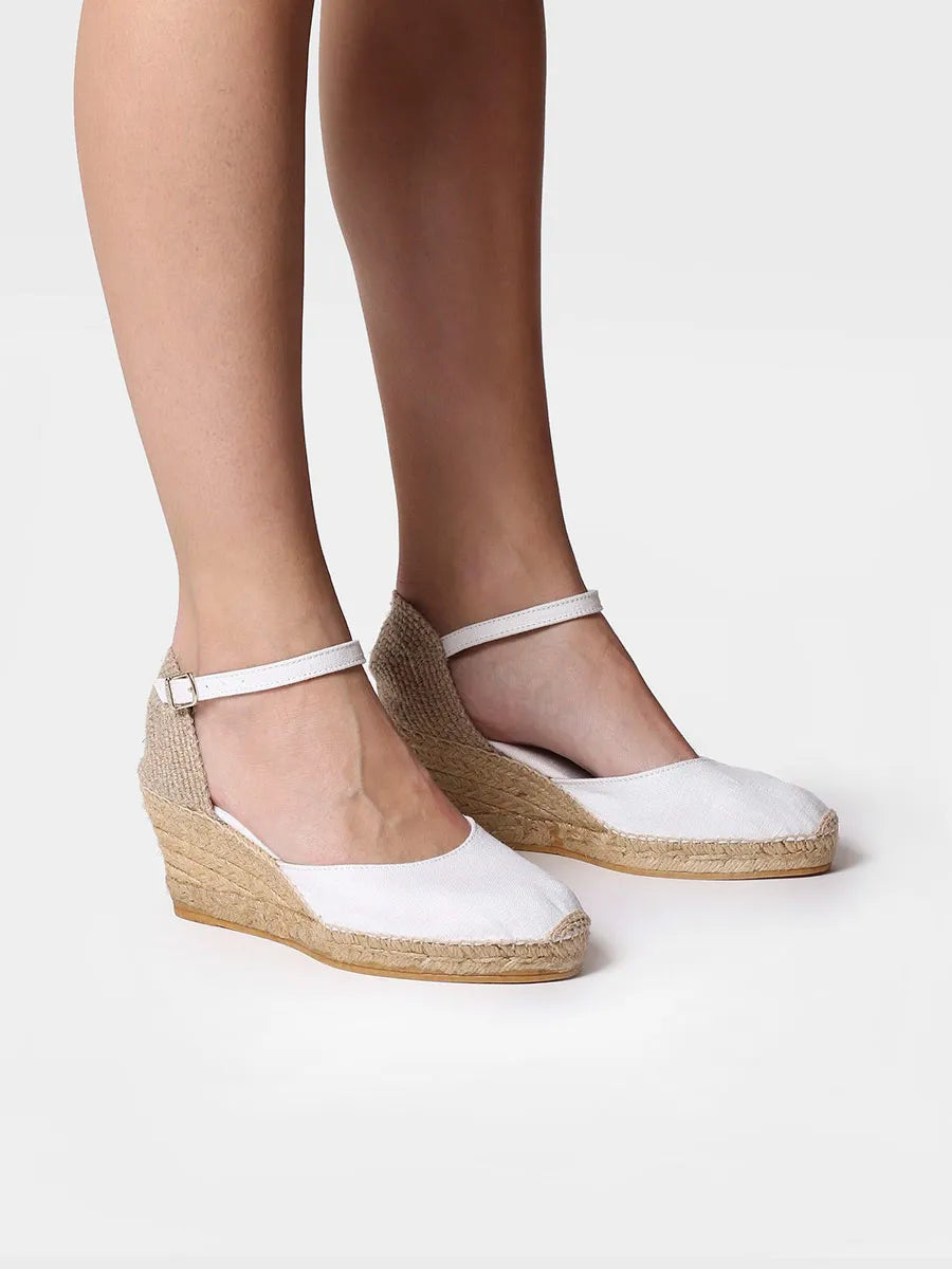 Toni Pons Caldes espadrille compensée boucle vegan