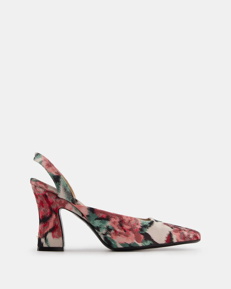 Nodaleto Nodstalgia Iris escarpins roses print talon 9 cm