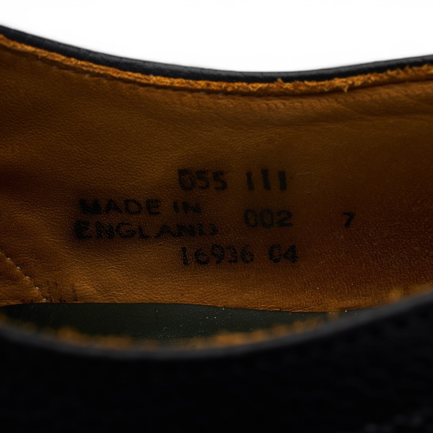 NPS Wilson derbys noir UK 7 cuir grainé