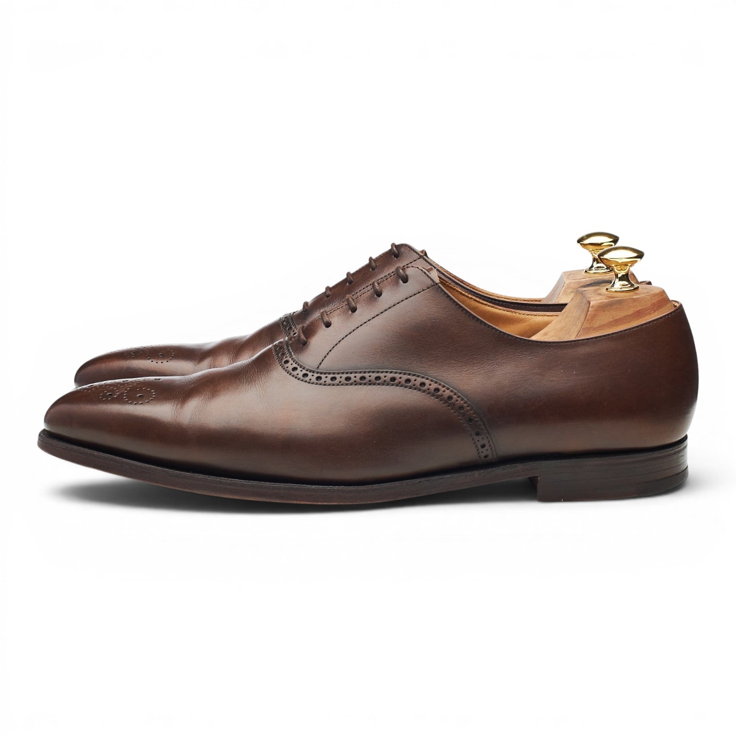 Crockett & Jones Edgware oxford cuir marron UK 10