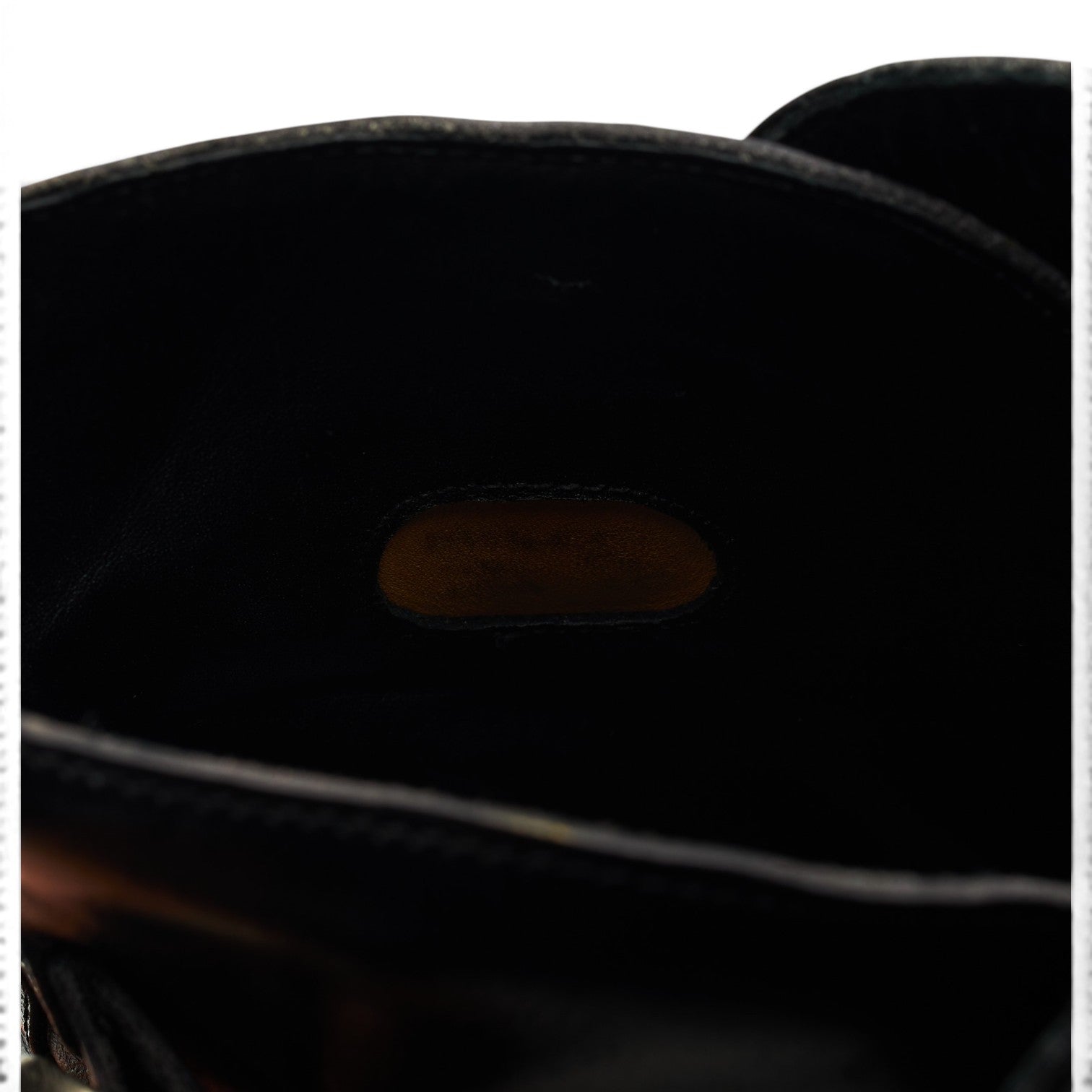 Barker Black Lavenum bottes cuir noir 9 UK boucles