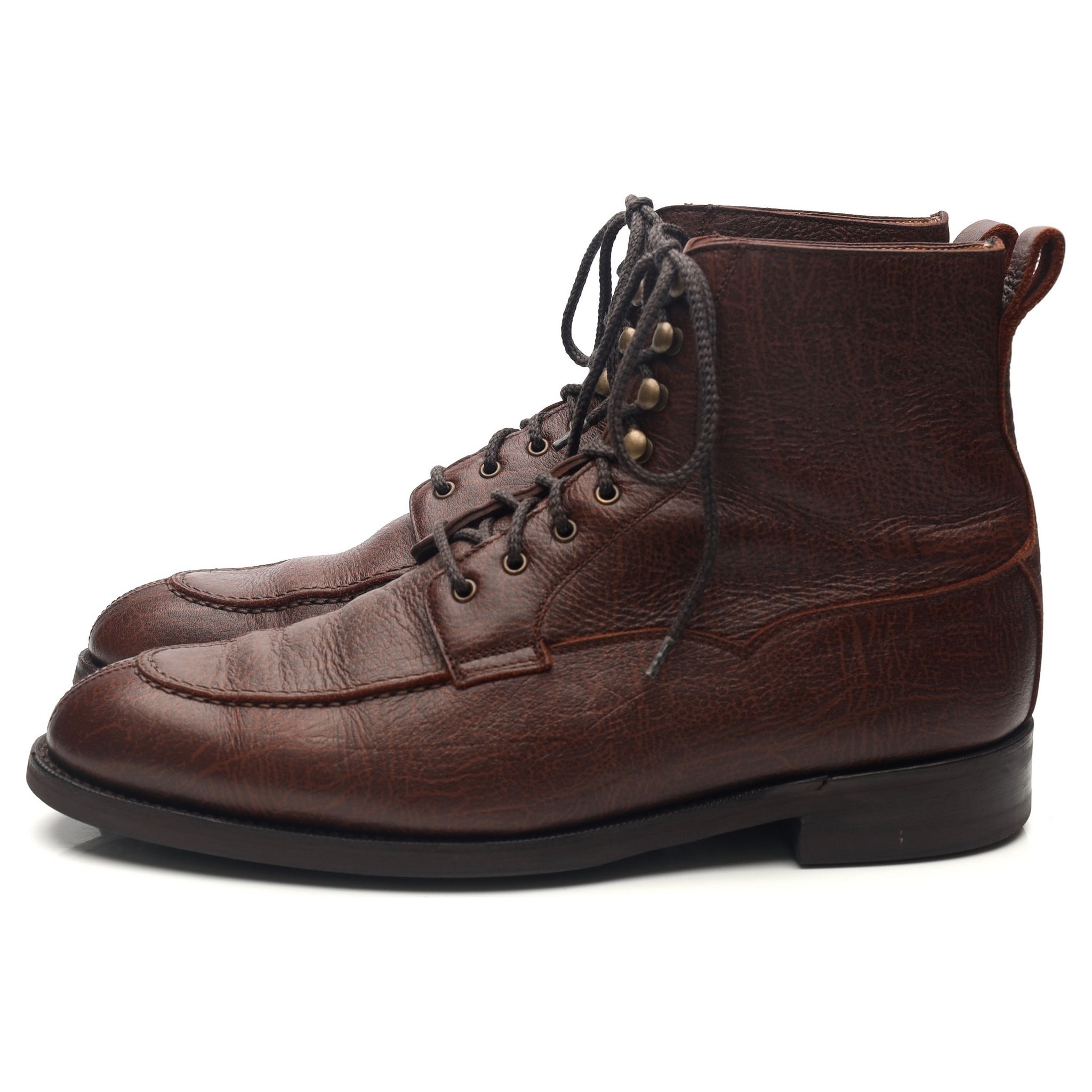 Lof & Tung Bridger boots cuir marron UK 8,5