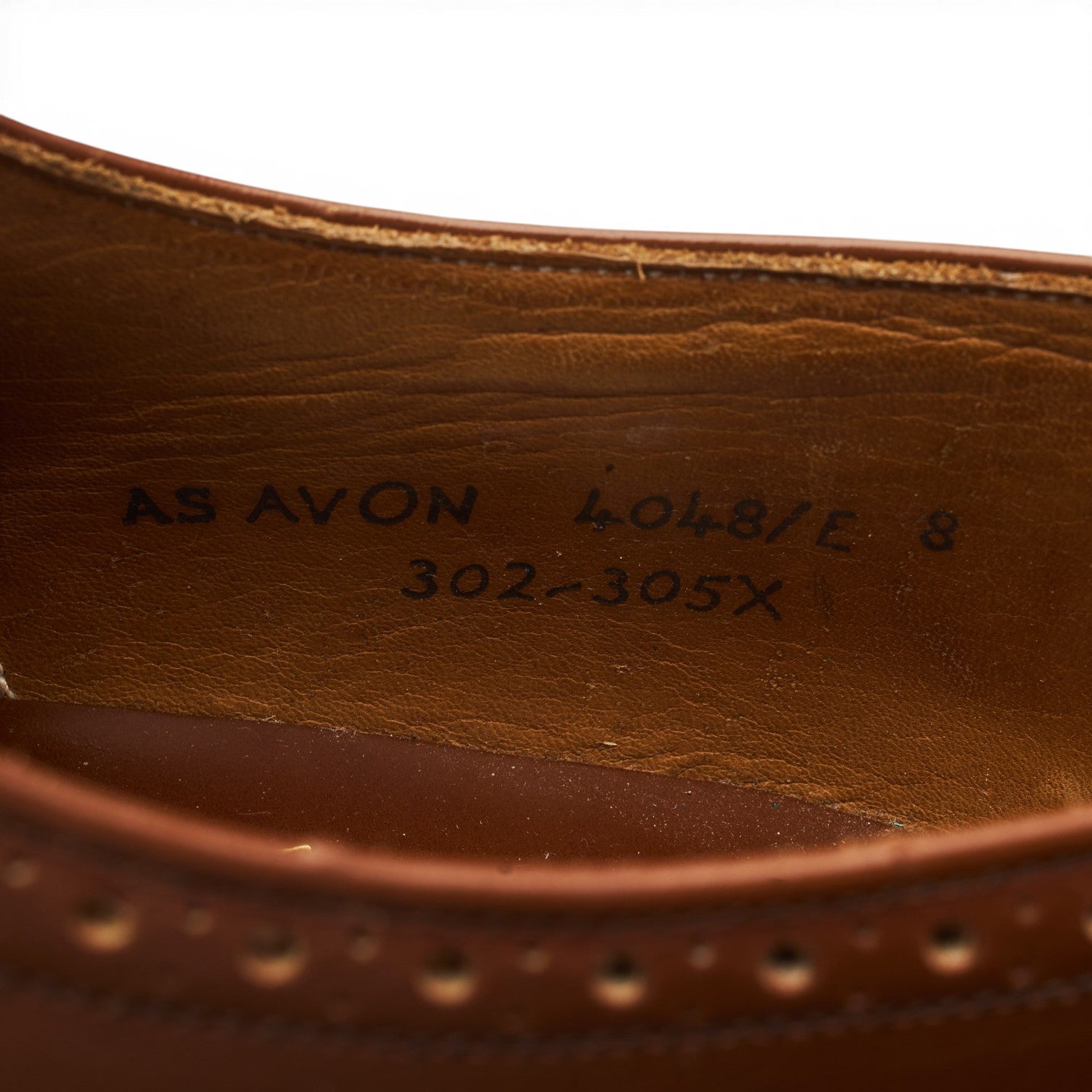 Cheaney Avon oxford brogues cuir marron UK 8