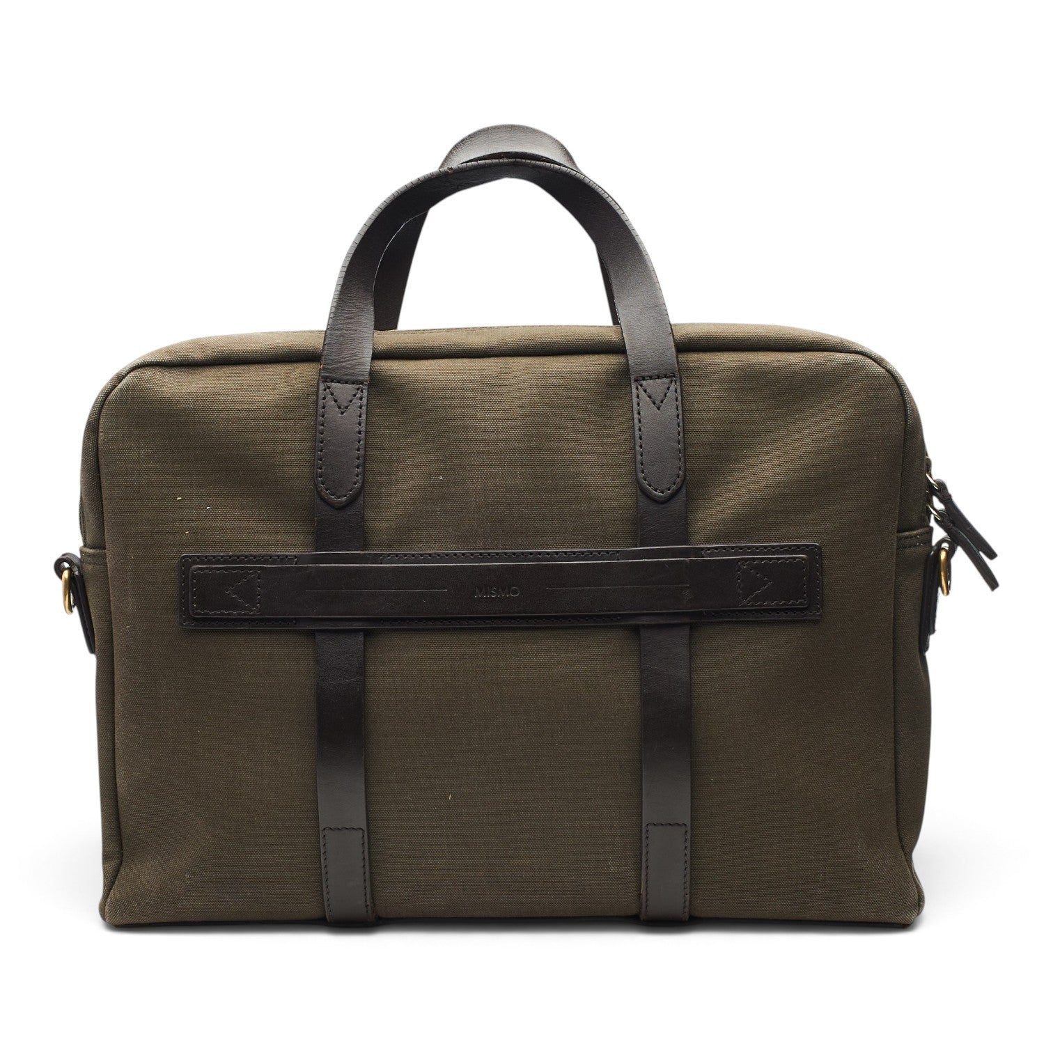 Mismo Endeavour porte-documents toile marron