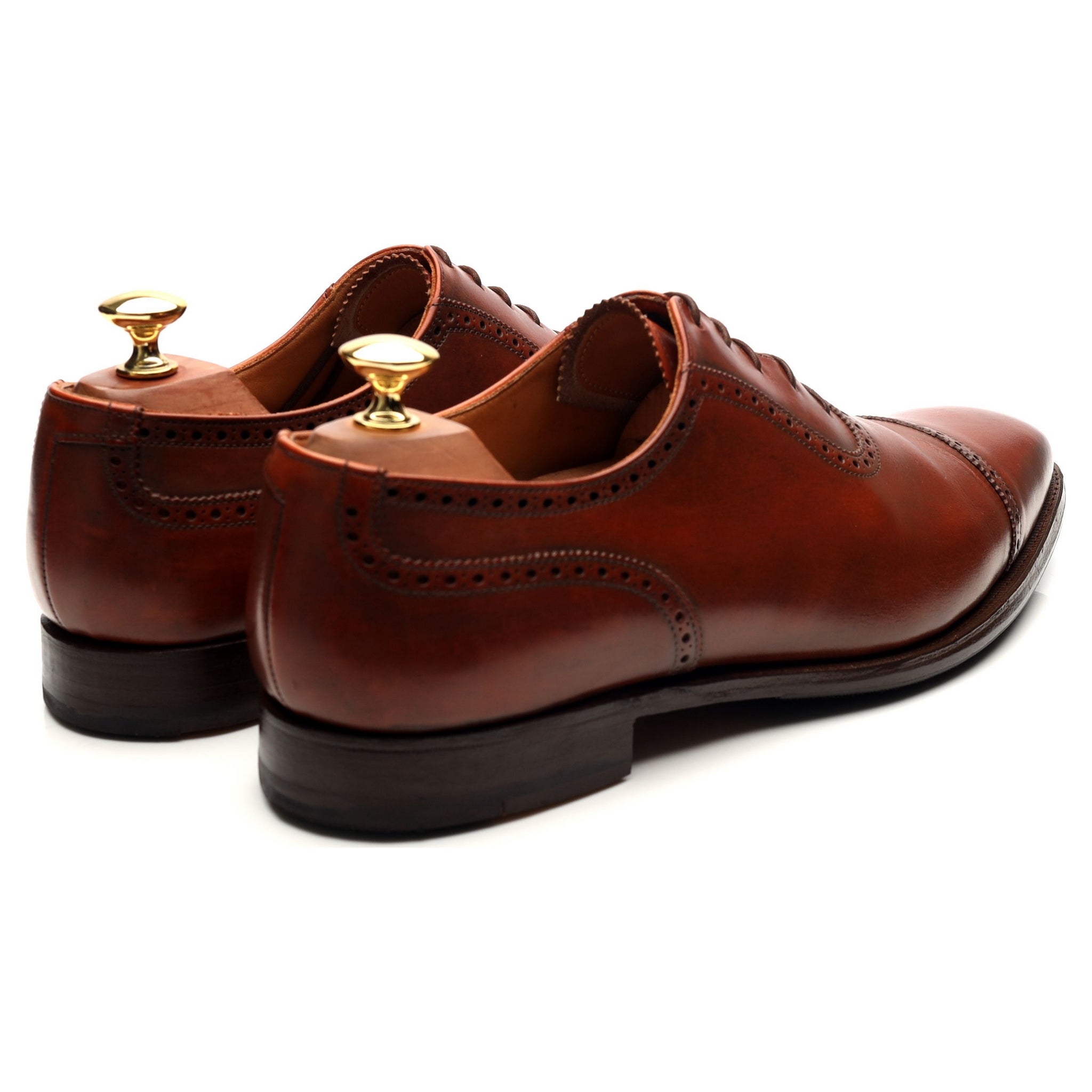 Crockett & Jones Westbourne oxford cuir marron UK 9