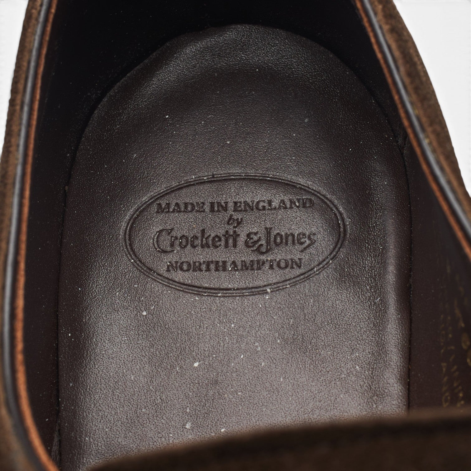 Crockett & Jones Mortimer 2 monk strap daim marron 7.5