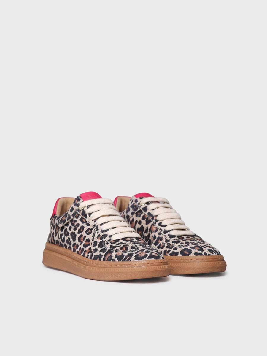Toni Pons Aurea baskets cuir imprimé animal