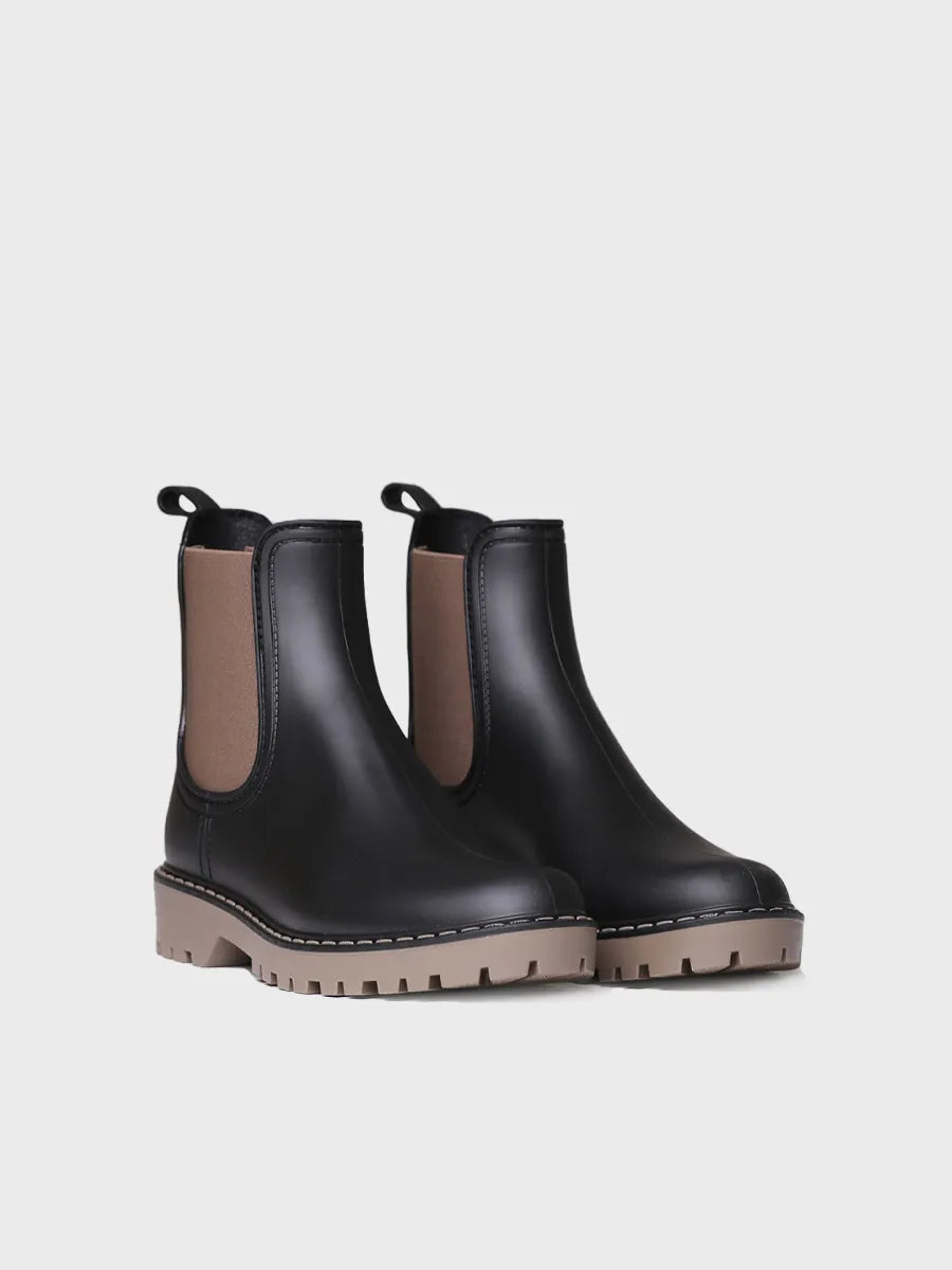 Toni Pons Cavour botte pluie femme taupe