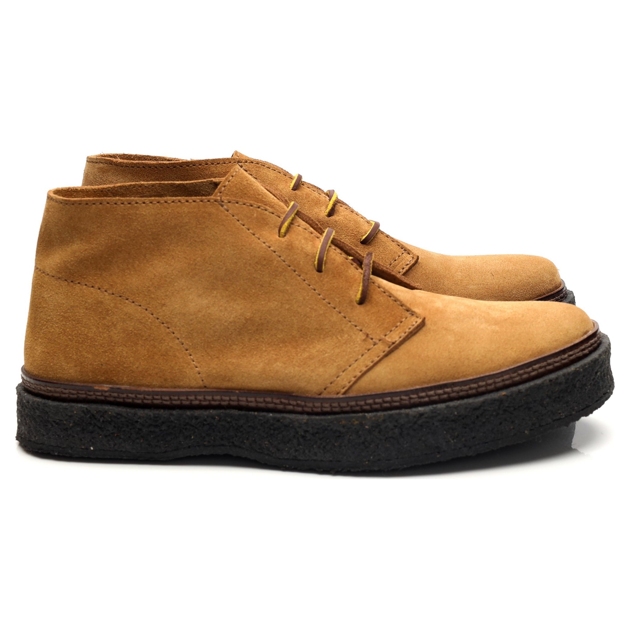 Yuketen Santiago bottines chukka daim camel UK 7