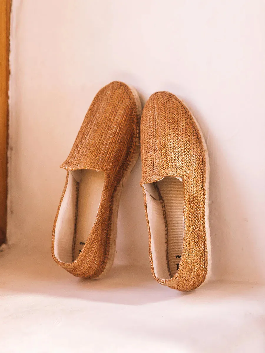 Toni Pons Damasc espadrille homme raphia fermée