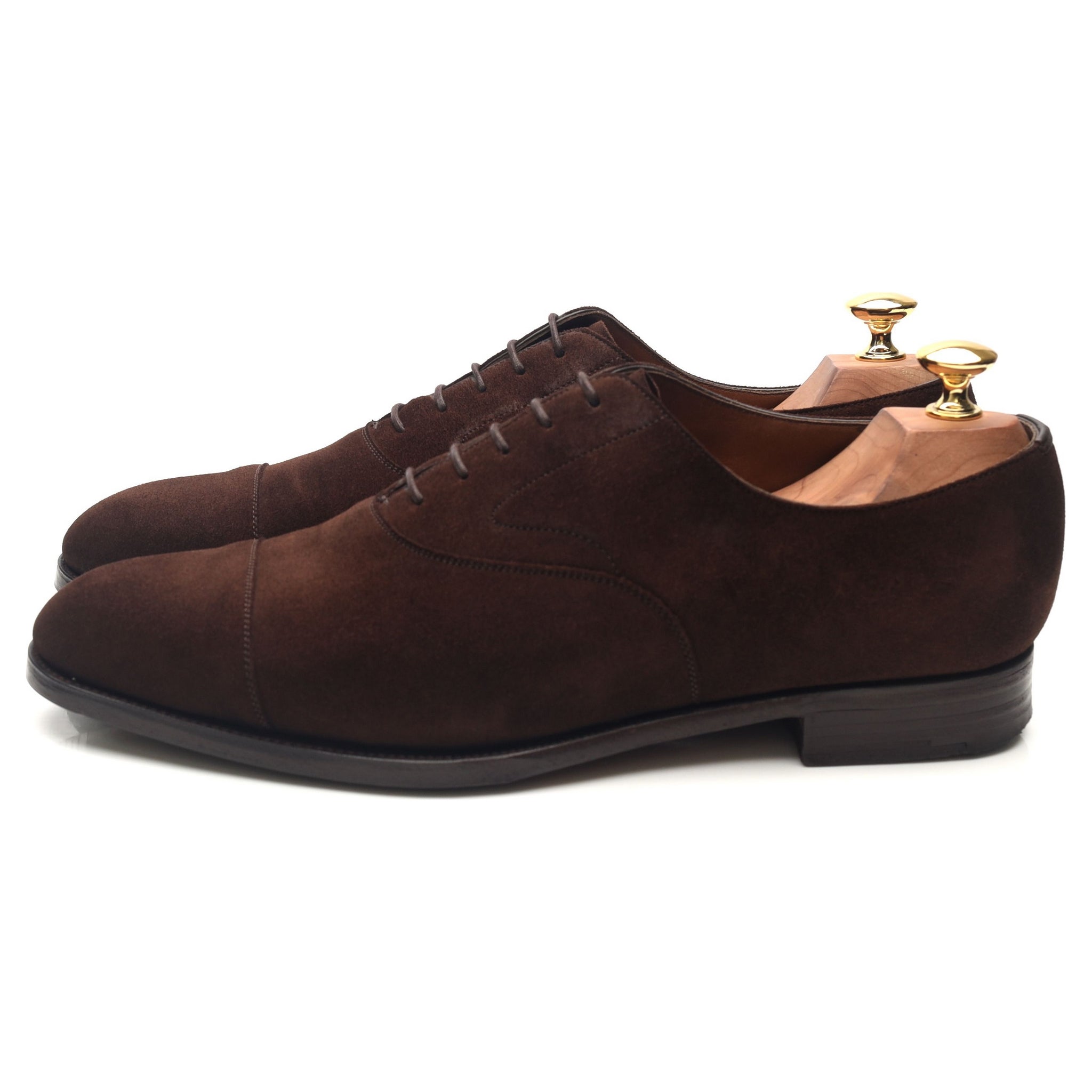 Edward Green Chelsea richelieu daim marron UK 9