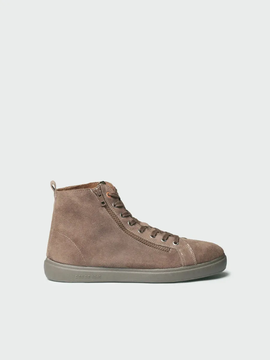 Toni Pons Gori bottines homme cuir velours à lacets