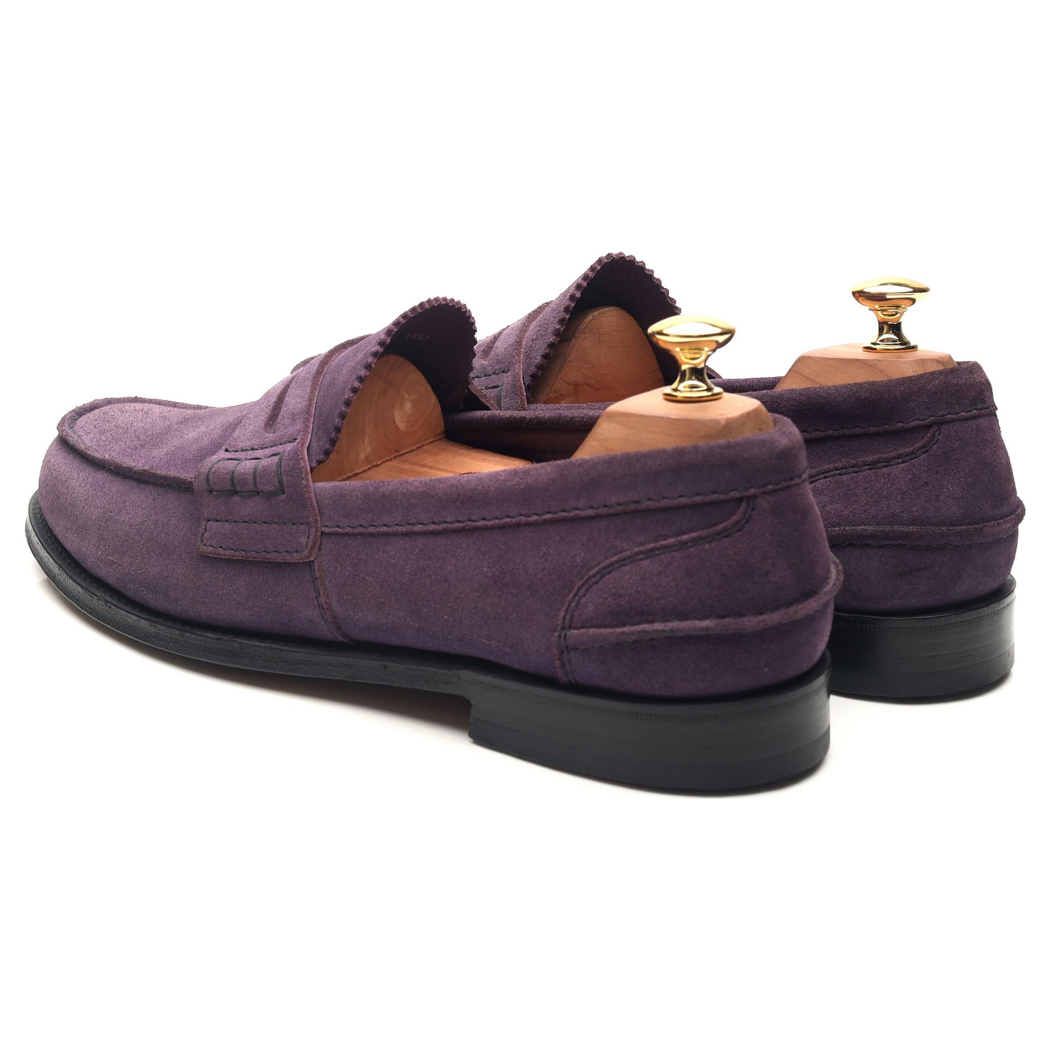 Church's Pembrey mocassins daim violet pointure UK 10