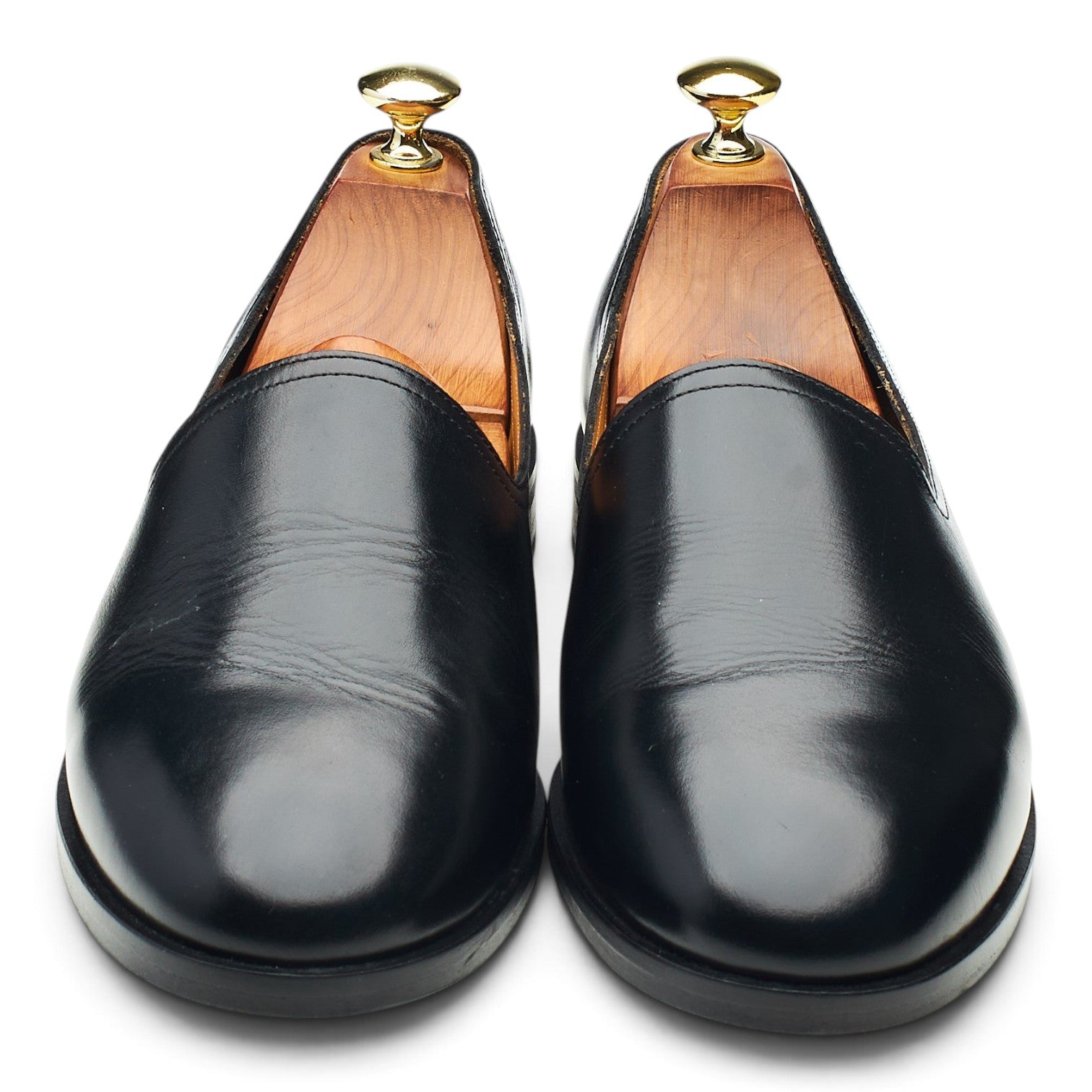 Jacques Solovière Slim mocassin cuir noir 7,5 UK